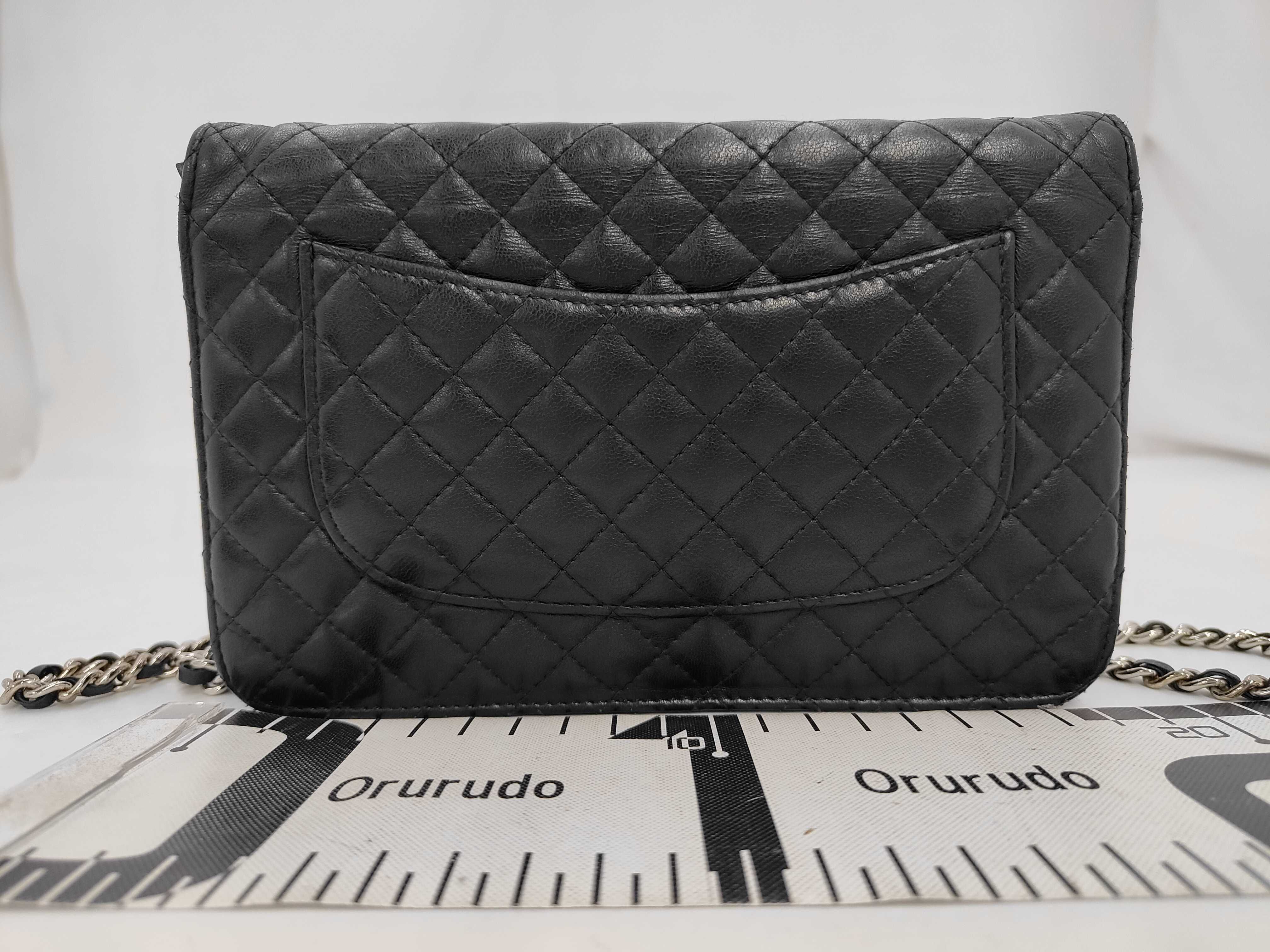 Micro Matelassé Coco Button Chain Wallet Bag — view 2