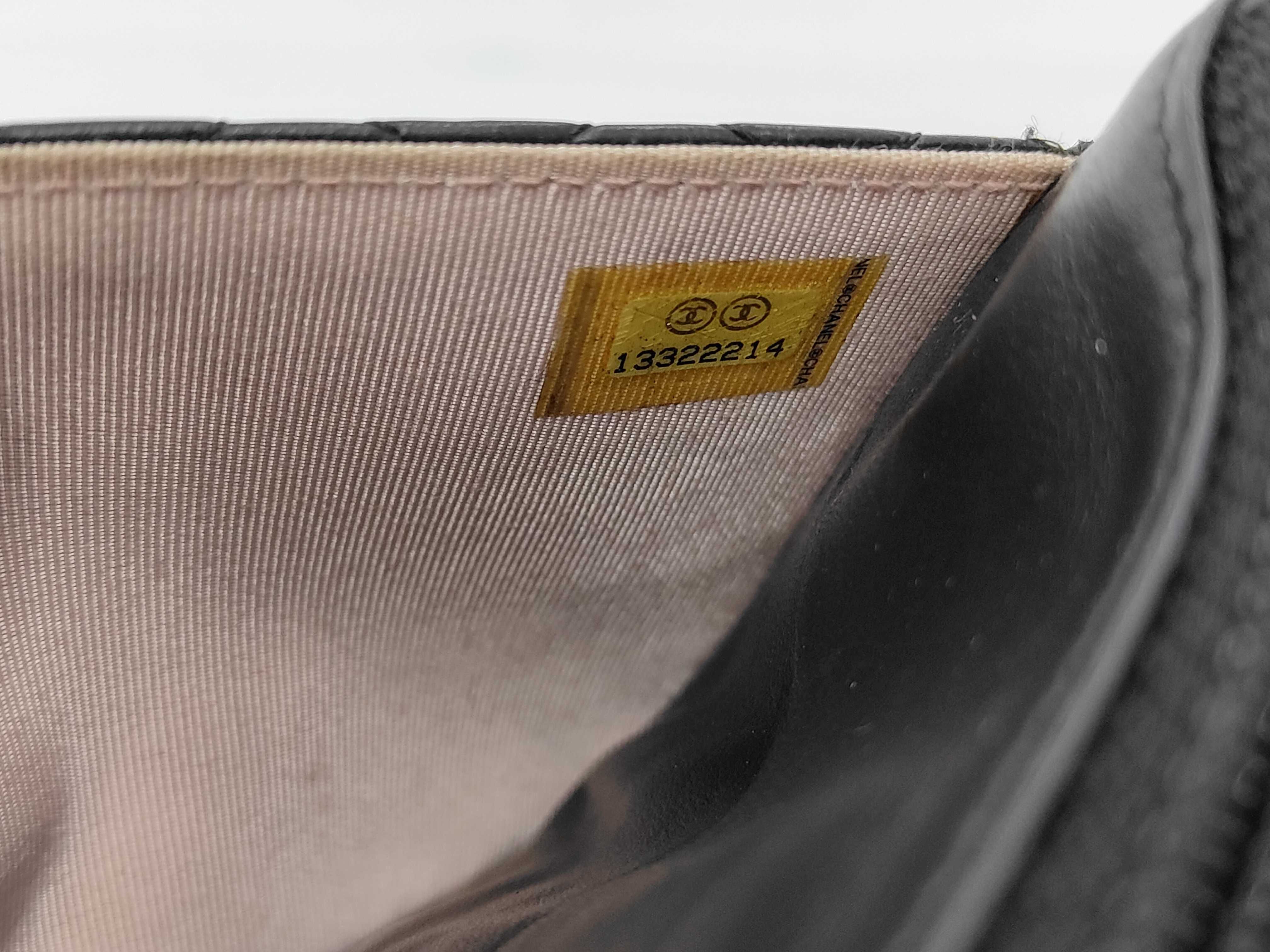 Micro Matelassé Coco Button Chain Wallet Bag — view 12