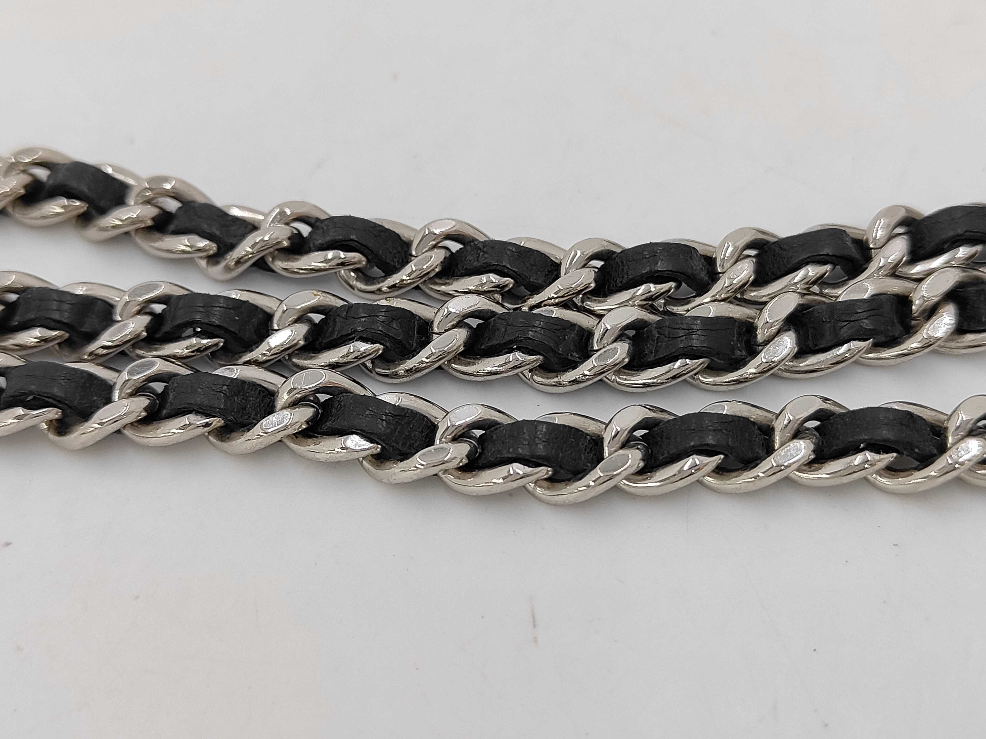Micro Matelassé Coco Button Chain Wallet Bag — view 4