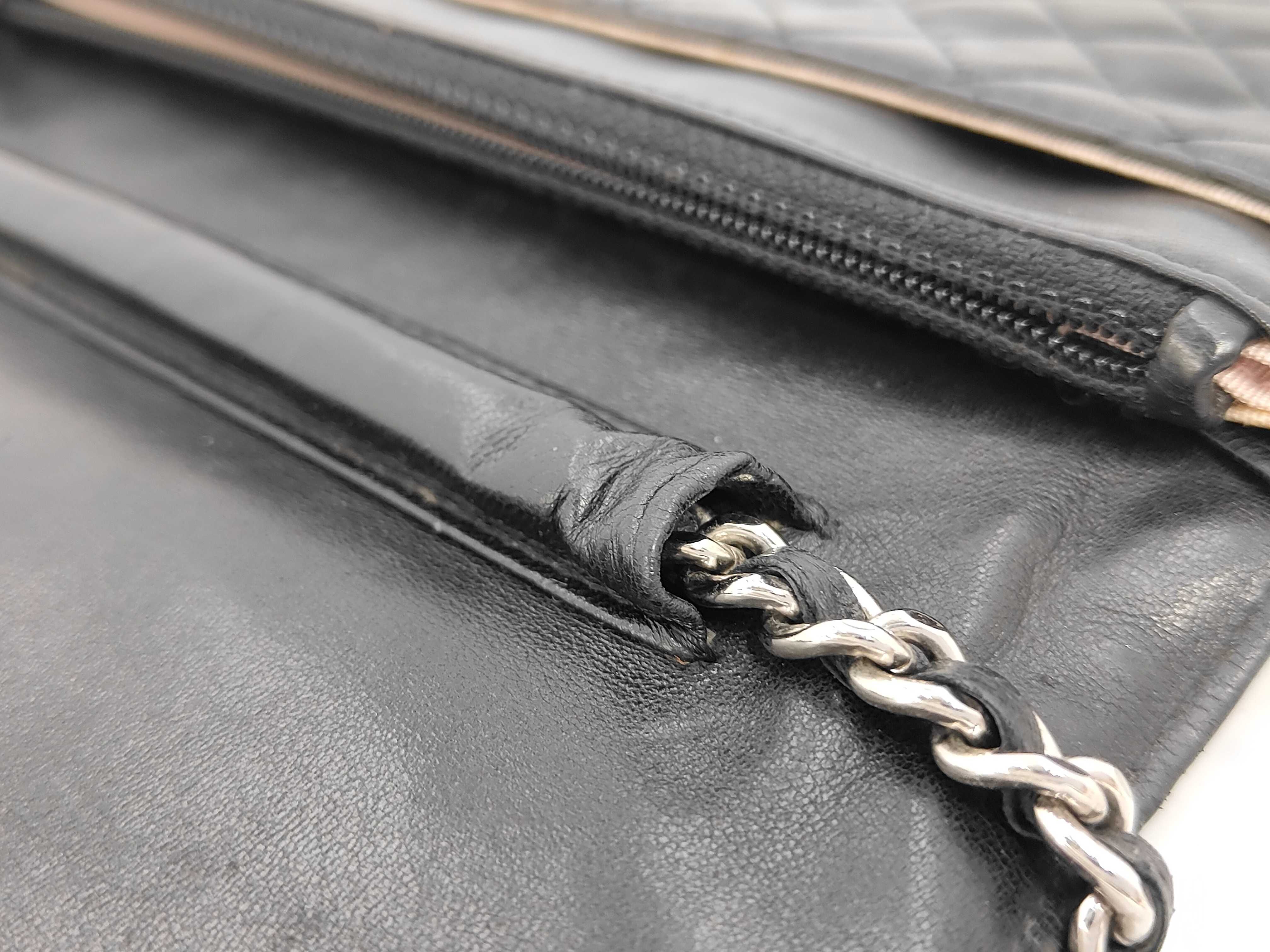 Micro Matelassé Coco Button Chain Wallet Bag — view 10