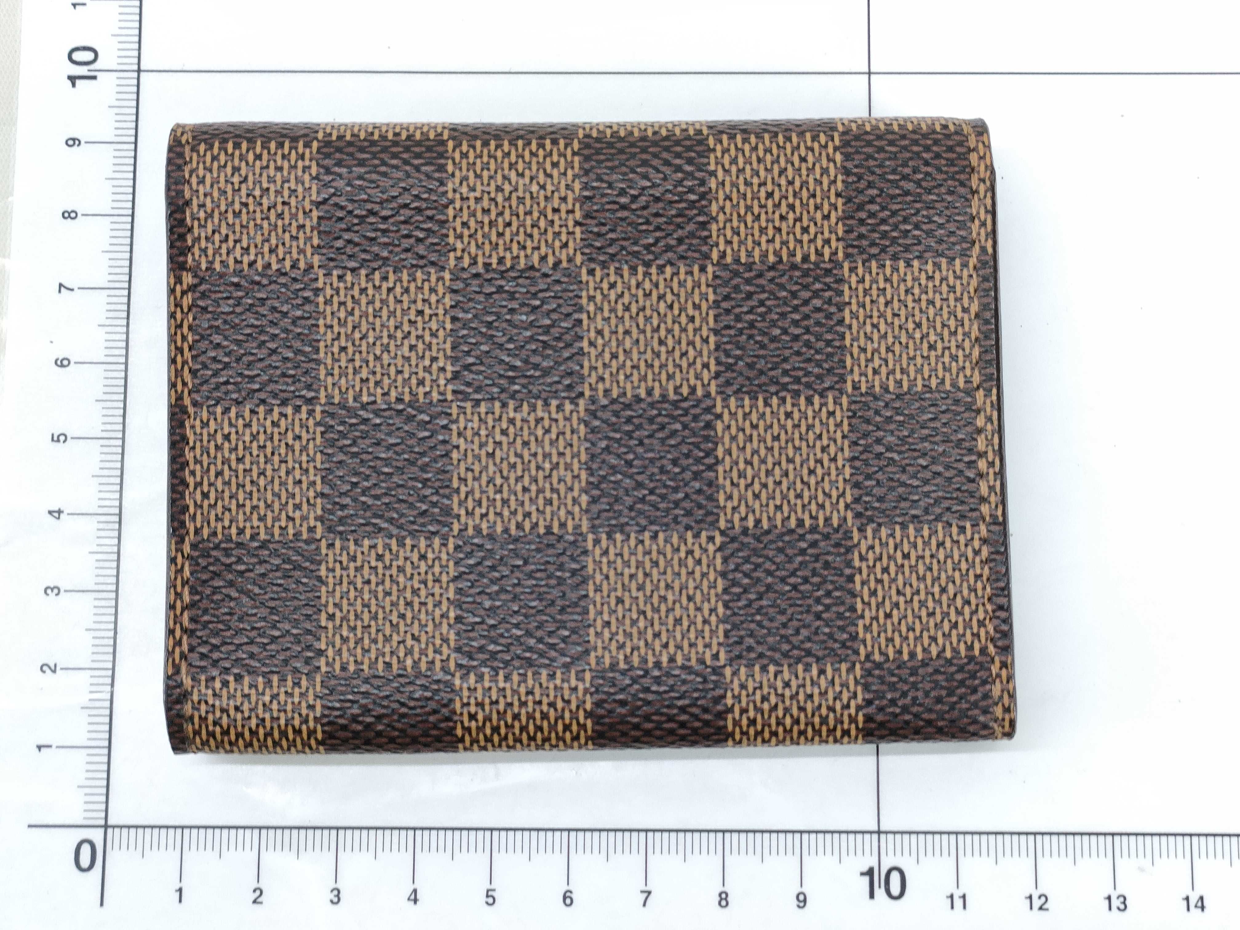 Damier Louis Vuitton Damier Envelop Card Case Business Card Holder Card Case — view 2