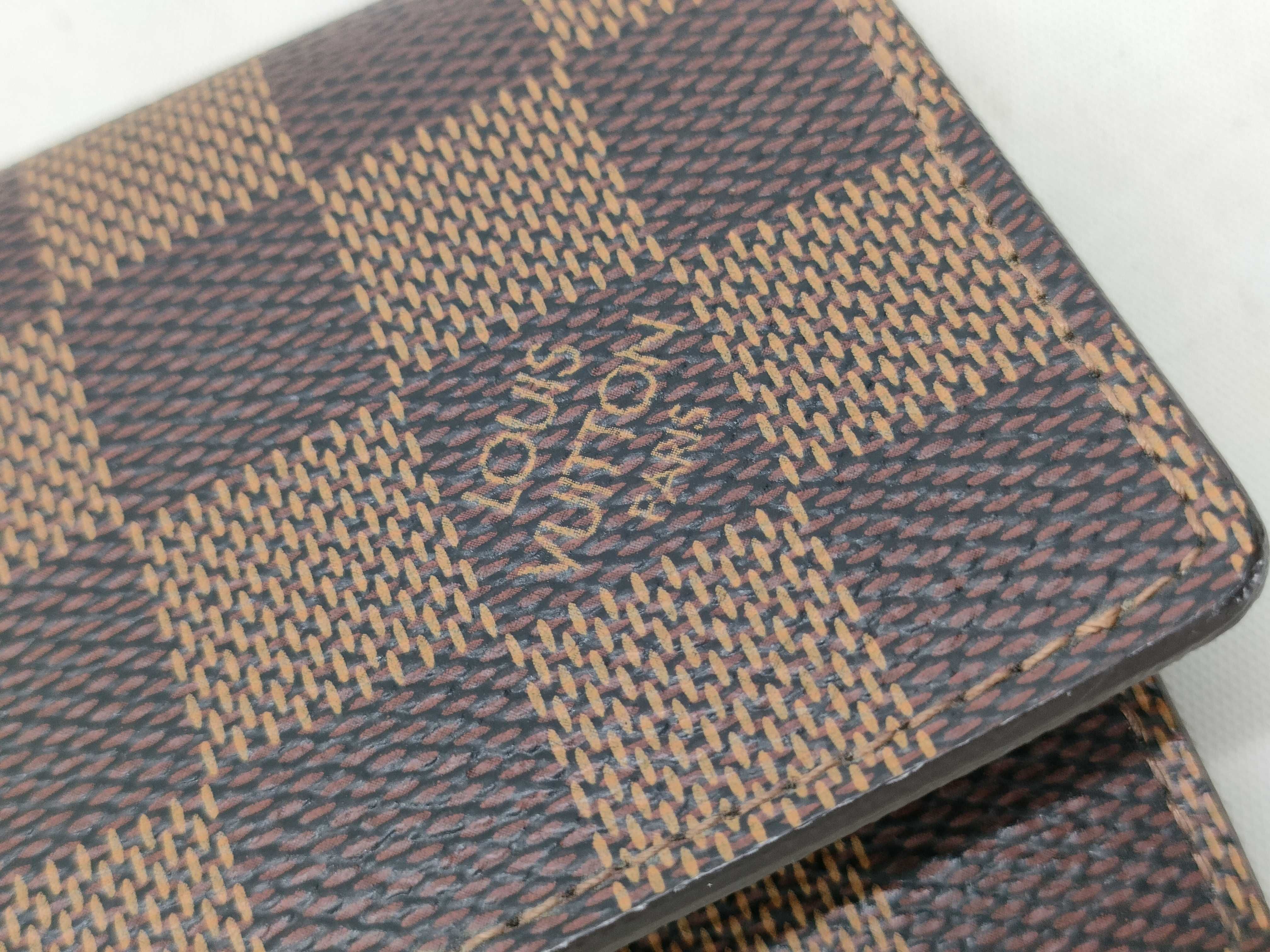 Damier Louis Vuitton Damier Envelop Card Case Business Card Holder Card Case — view 15
