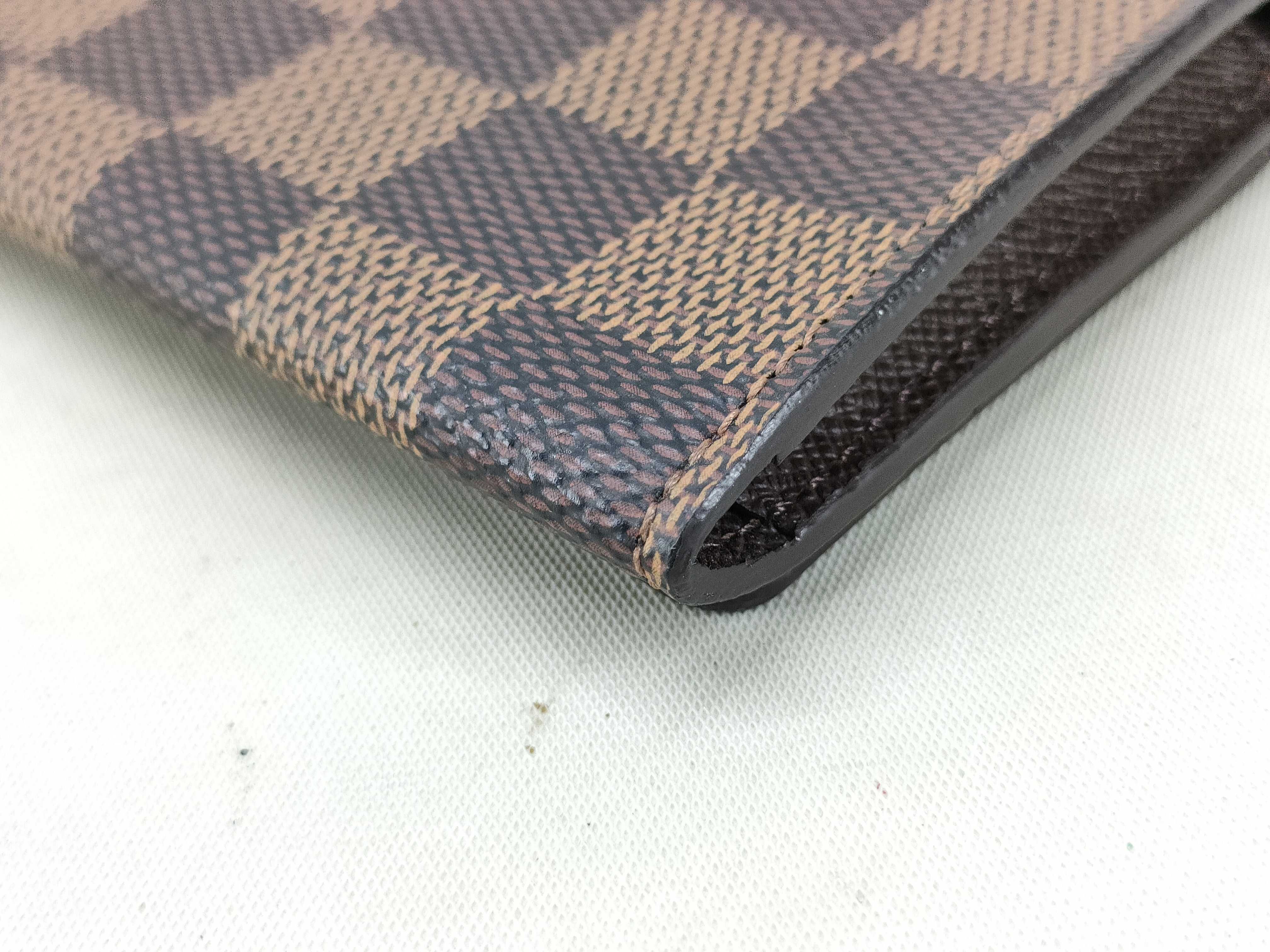 Damier Louis Vuitton Damier Envelop Card Case Business Card Holder Card Case — view 3