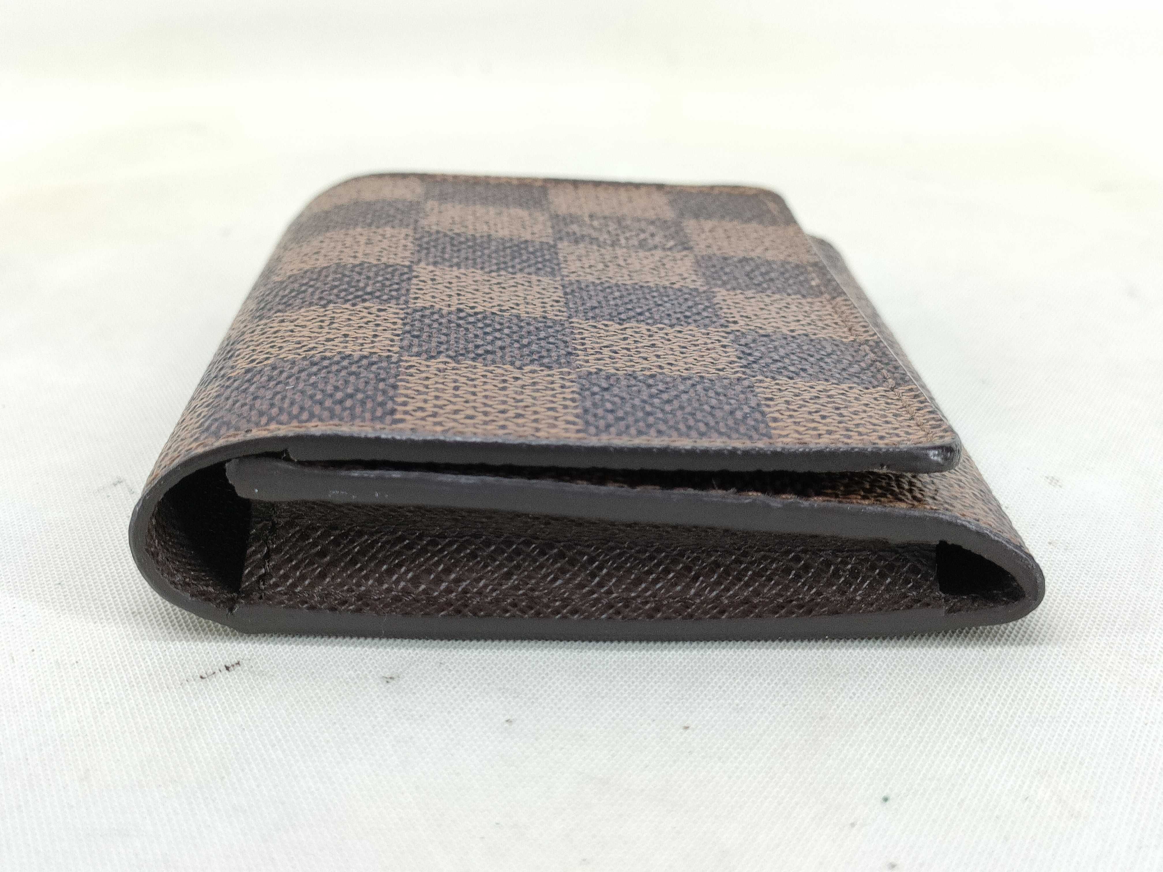 Damier Louis Vuitton Damier Envelop Card Case Business Card Holder Card Case — view 6