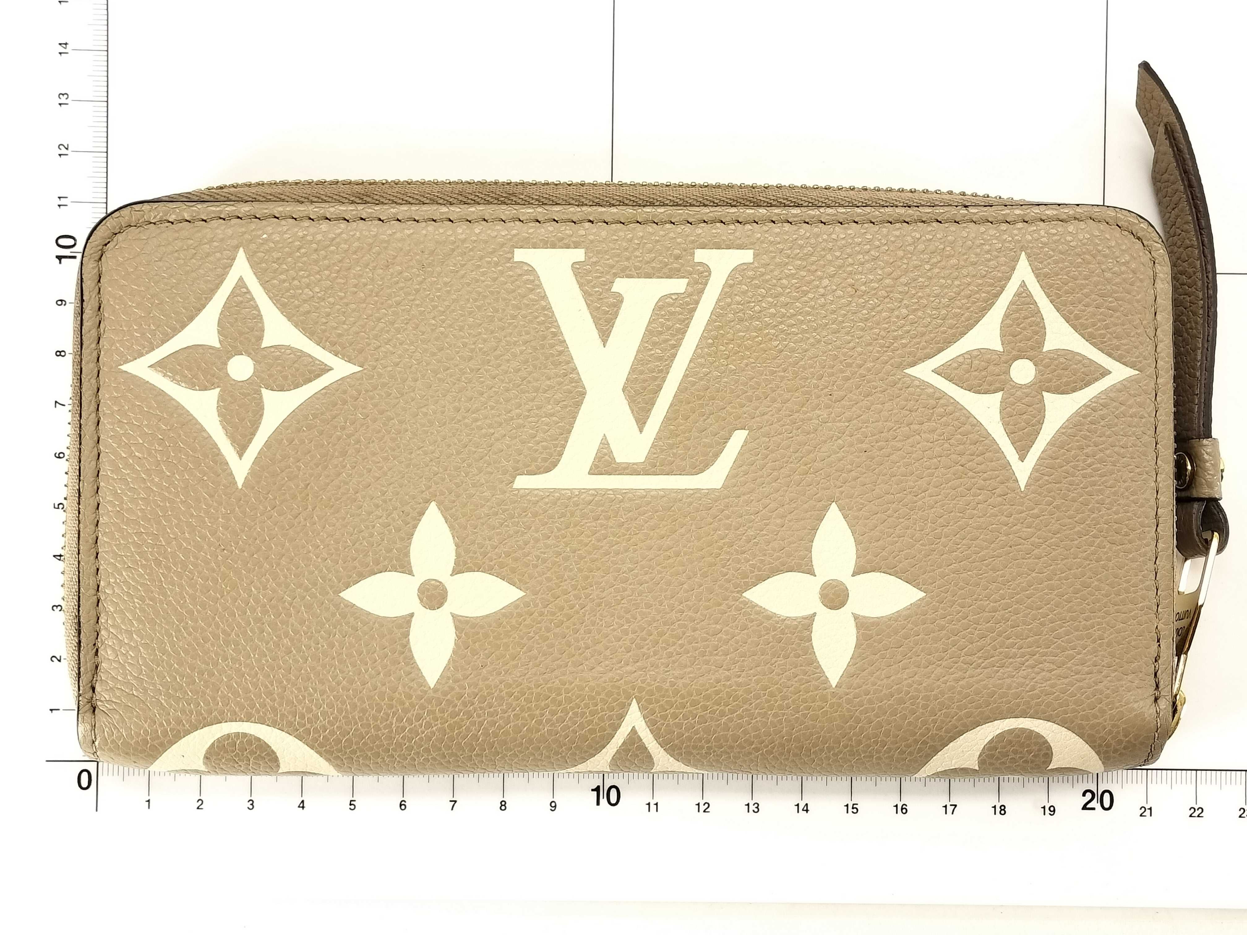 Monogram Empreinte Louis Vuitton Empreinte Zippy Wallet Beige — view 2