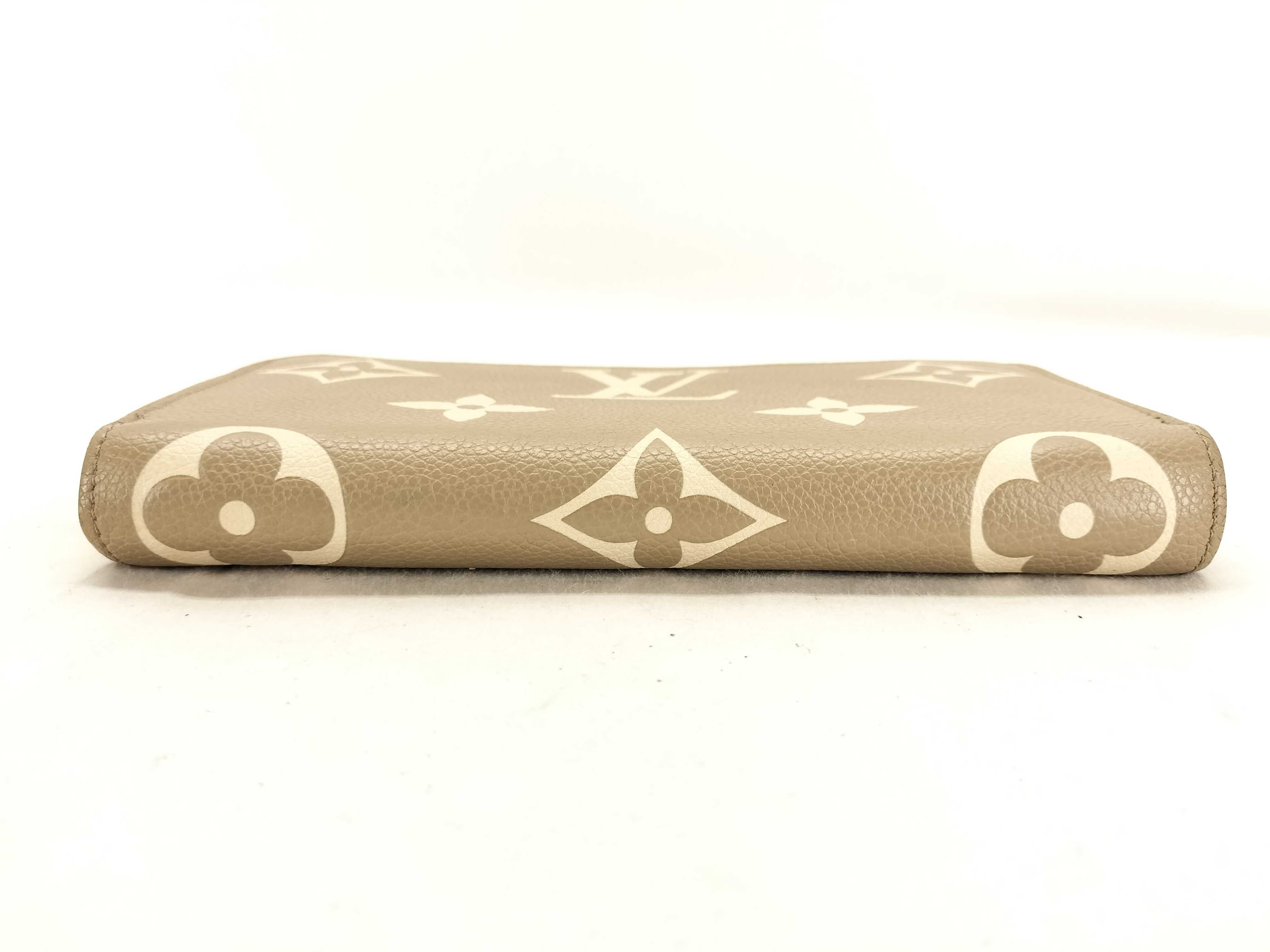 Monogram Empreinte Louis Vuitton Empreinte Zippy Wallet Beige — view 11