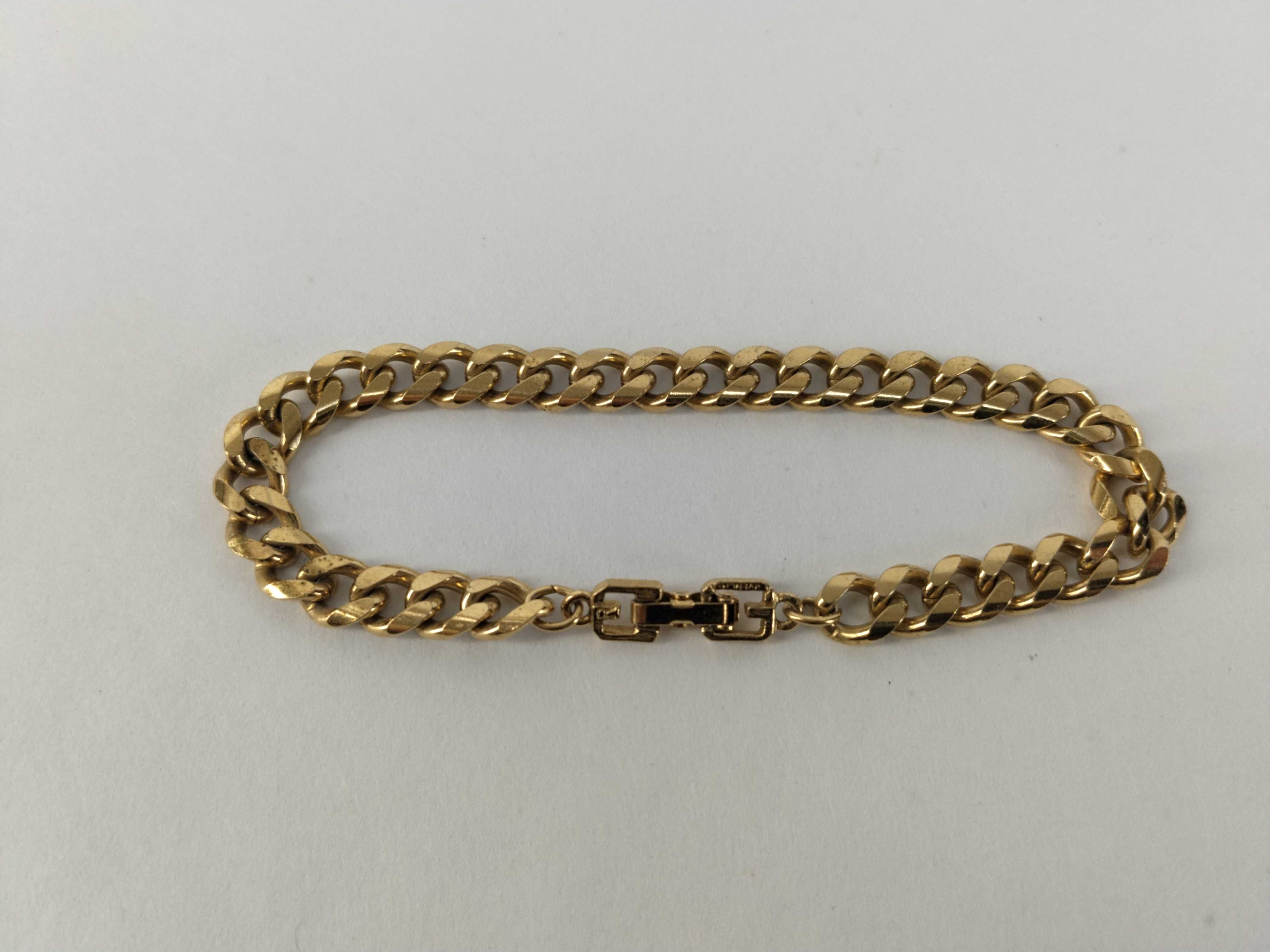 Gold Cuban Link Chain Bracelet (Bracelet/Bangle) — view 2