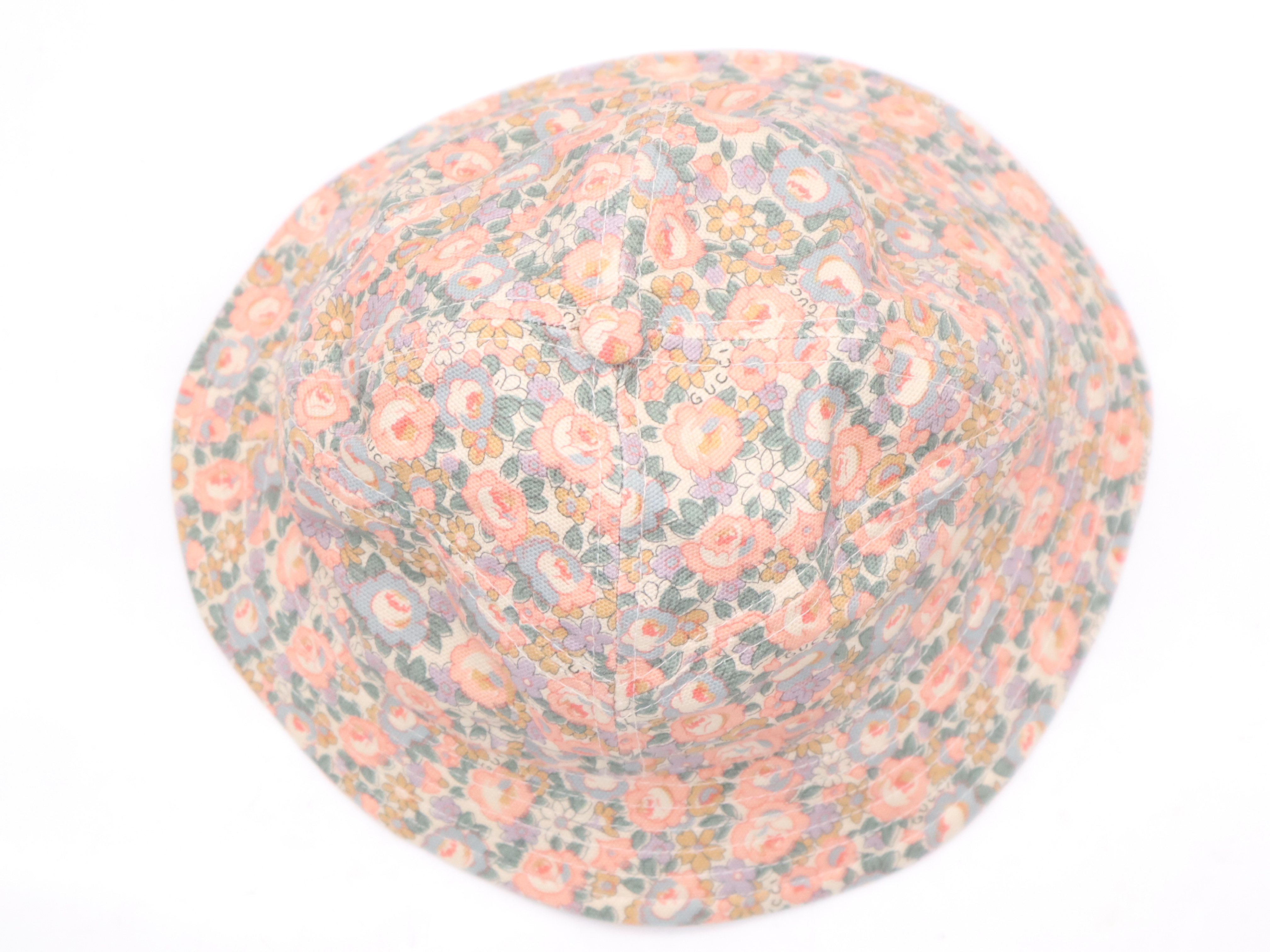 638301 Cotton Floral Bucket Hat Liberty London Floral Canvas Other Accessories — view 4