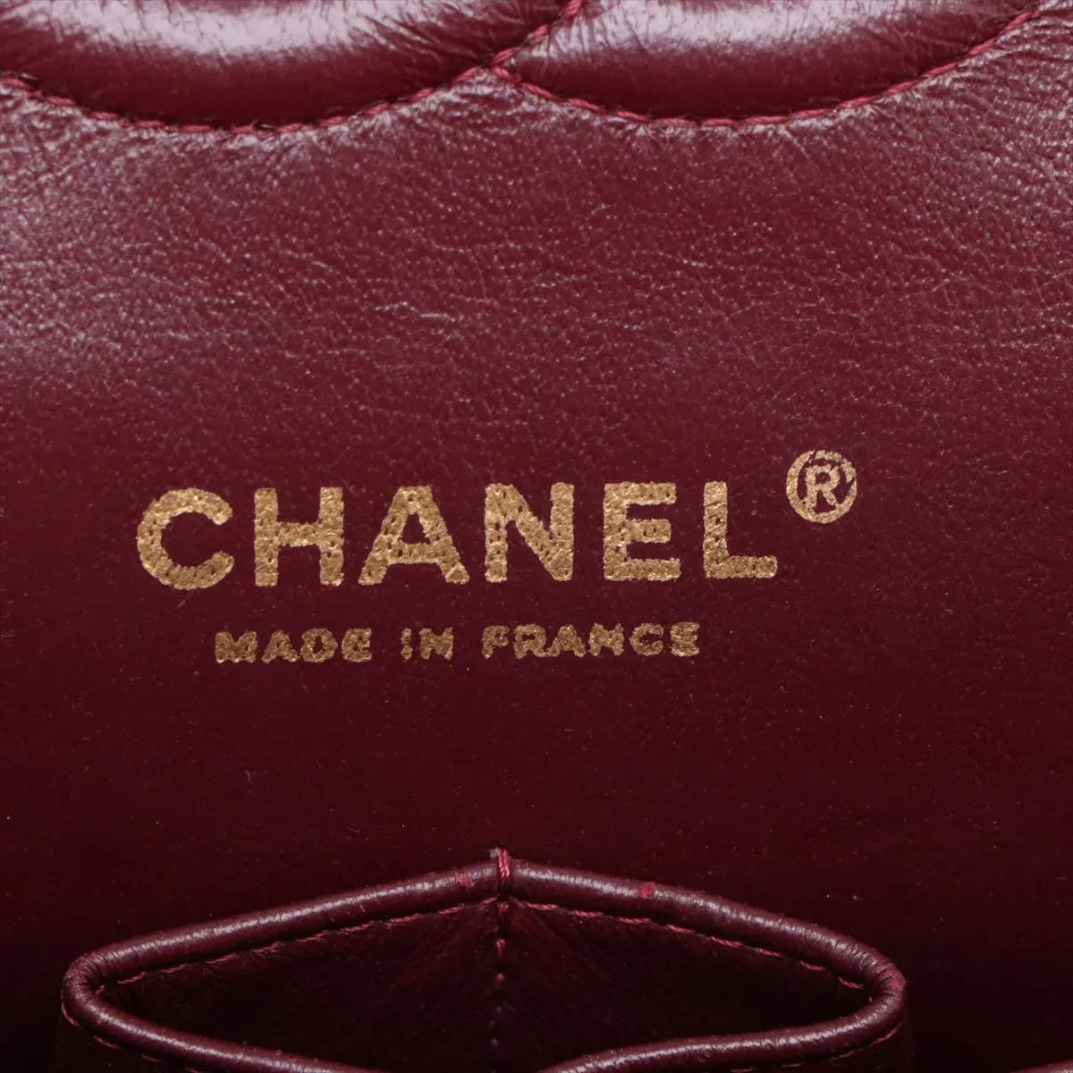 [Individually packaged] Chanel Matelassé 25 Lambskin Double Flap Double Chain Bag, Black with Gold Hardware, 13451534, Series 13 — view 10