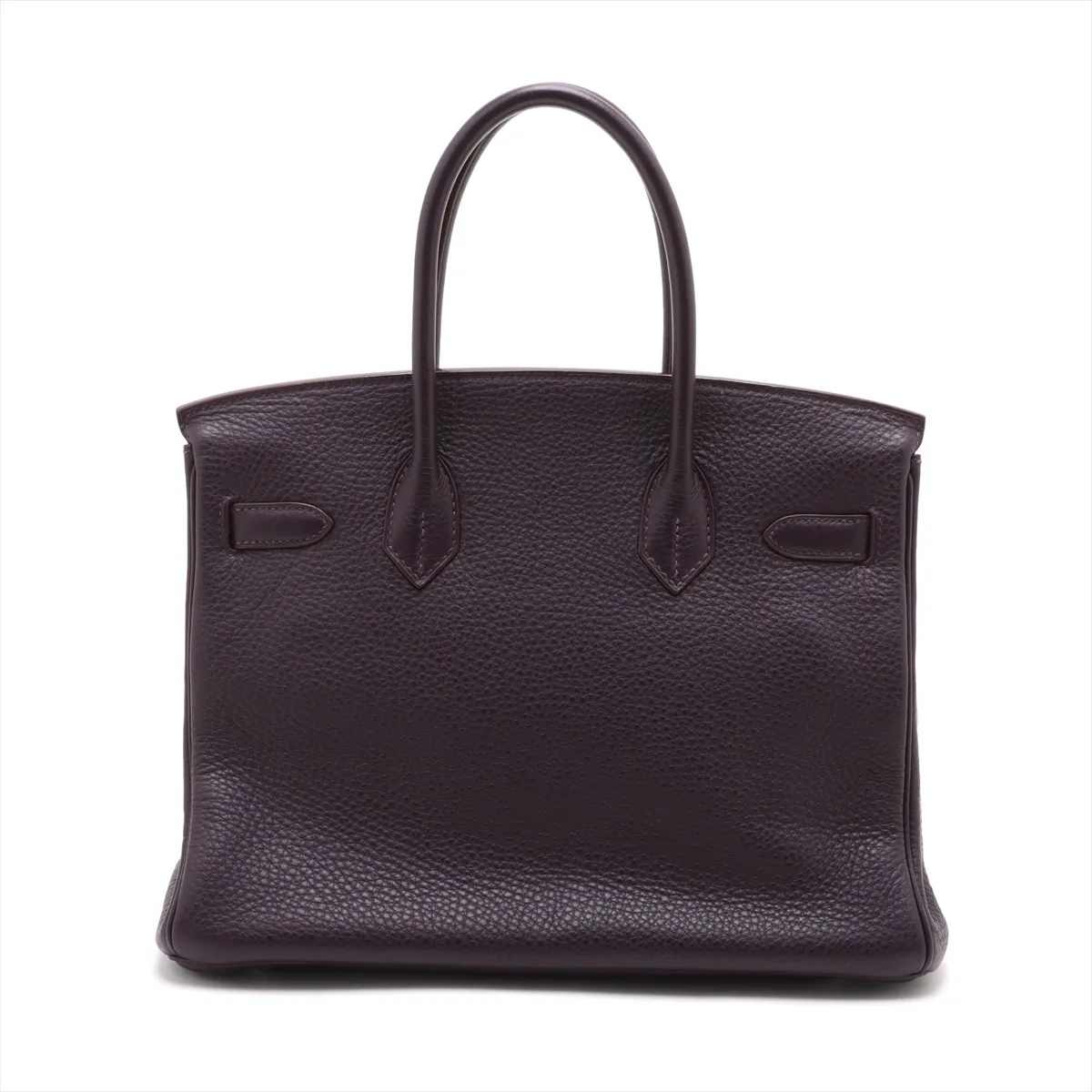 [Individually wrapped] Hermes Birkin 30 LeTourne Taurillon Clemence Cassis Silver hardware J:2006 — view 2