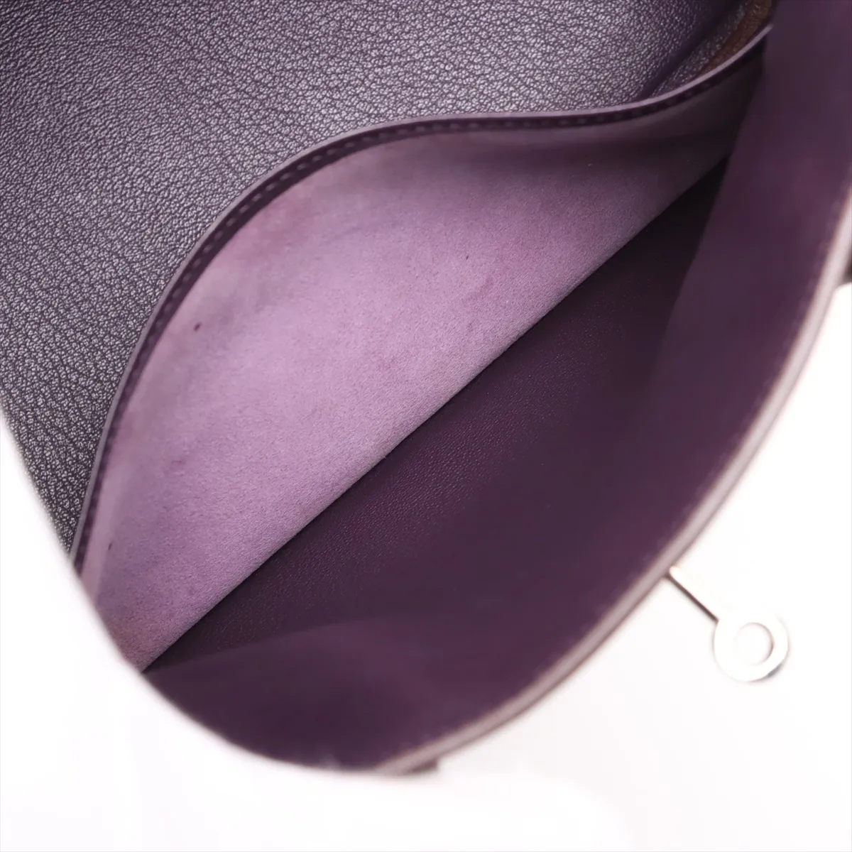 [Individually wrapped] Hermes Birkin 30 LeTourne Taurillon Clemence Cassis Silver hardware J:2006 — view 8