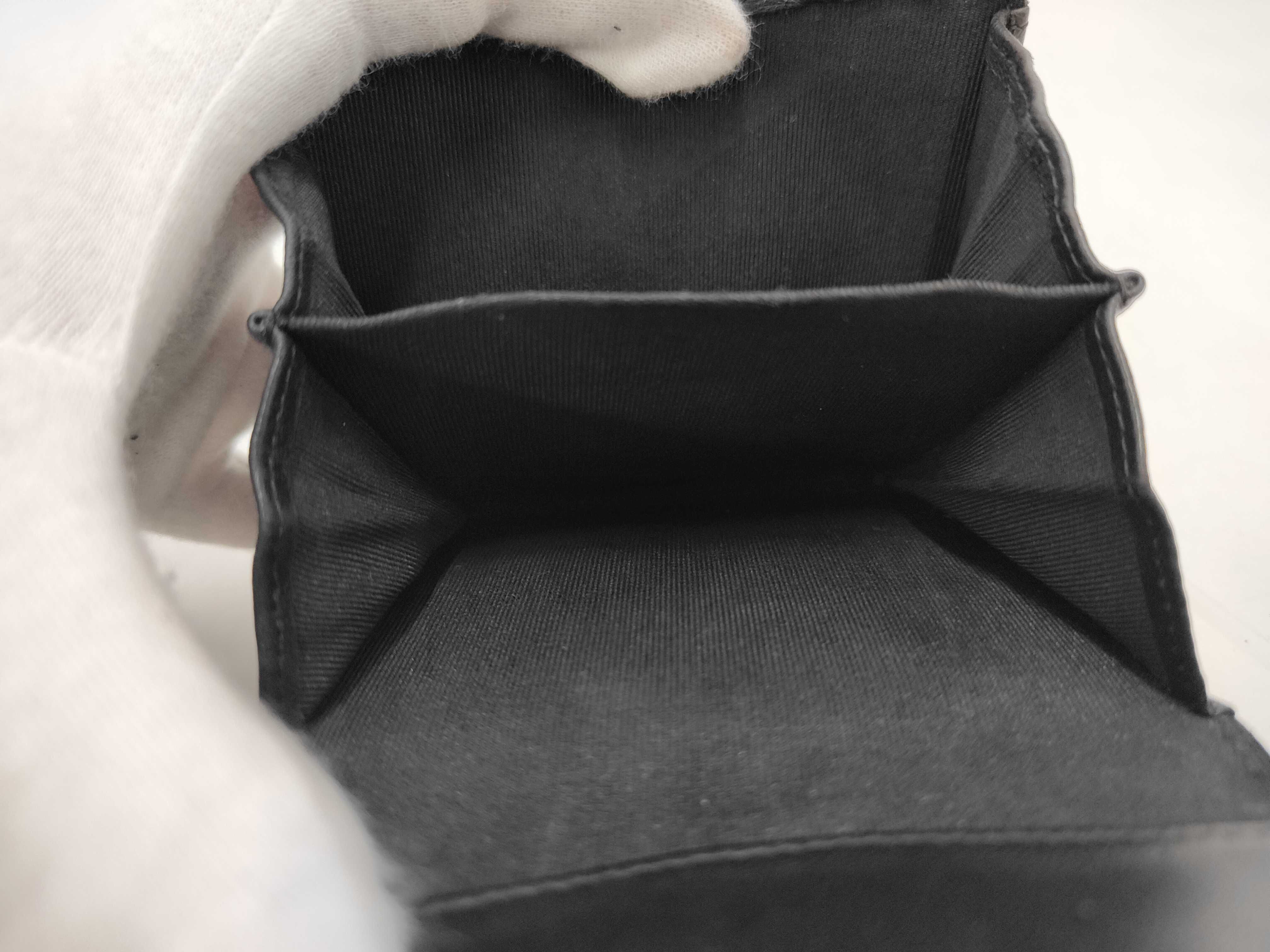 lambskin wallet with Coco Mark and double snap closure, with original seal. — view 12