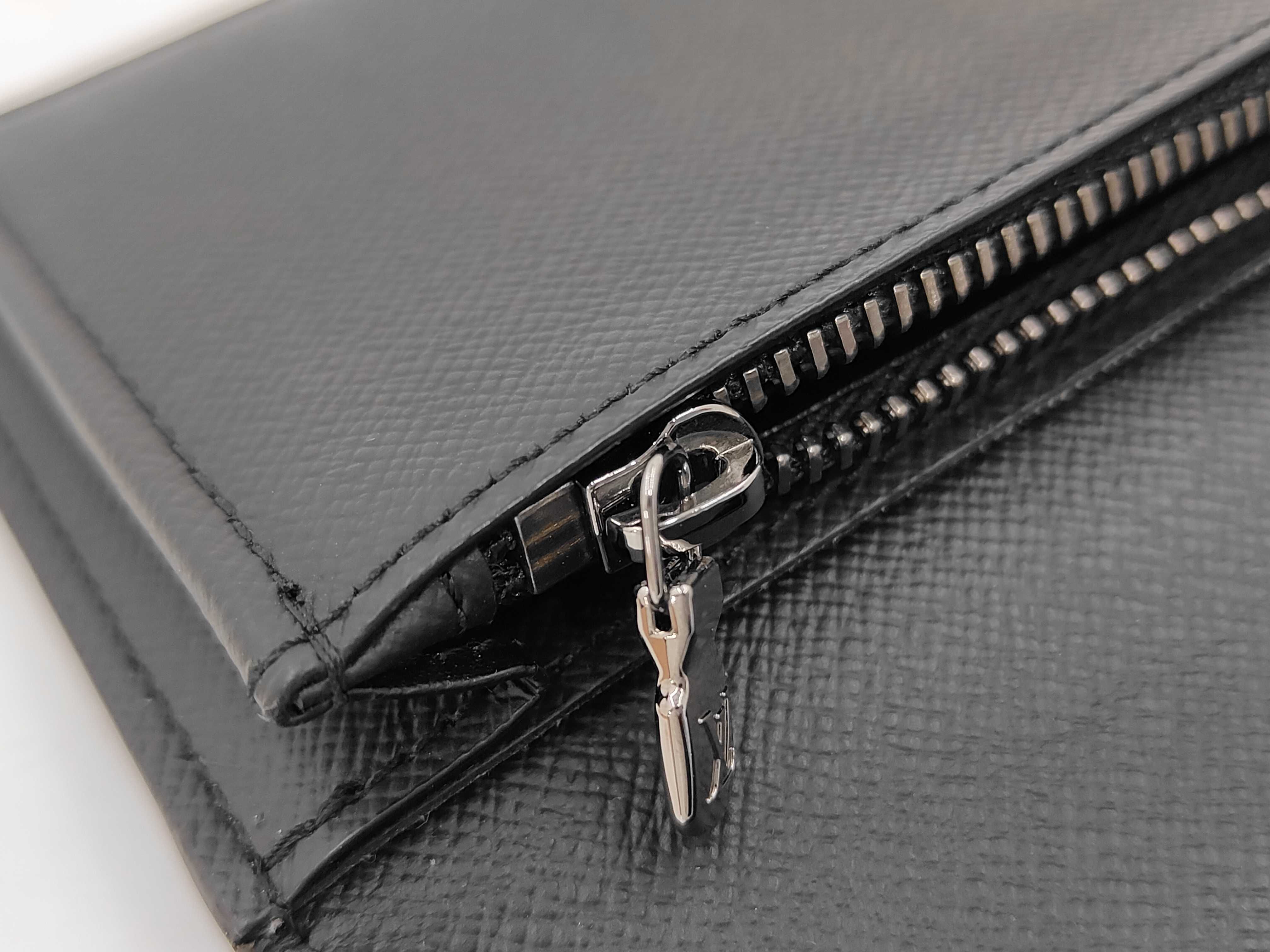 Monogram Graffiti Louis Vuitton Portefeuille Brazza M61697 Eclipse TA0139 Wallet with Box and Dust Bag — view 7