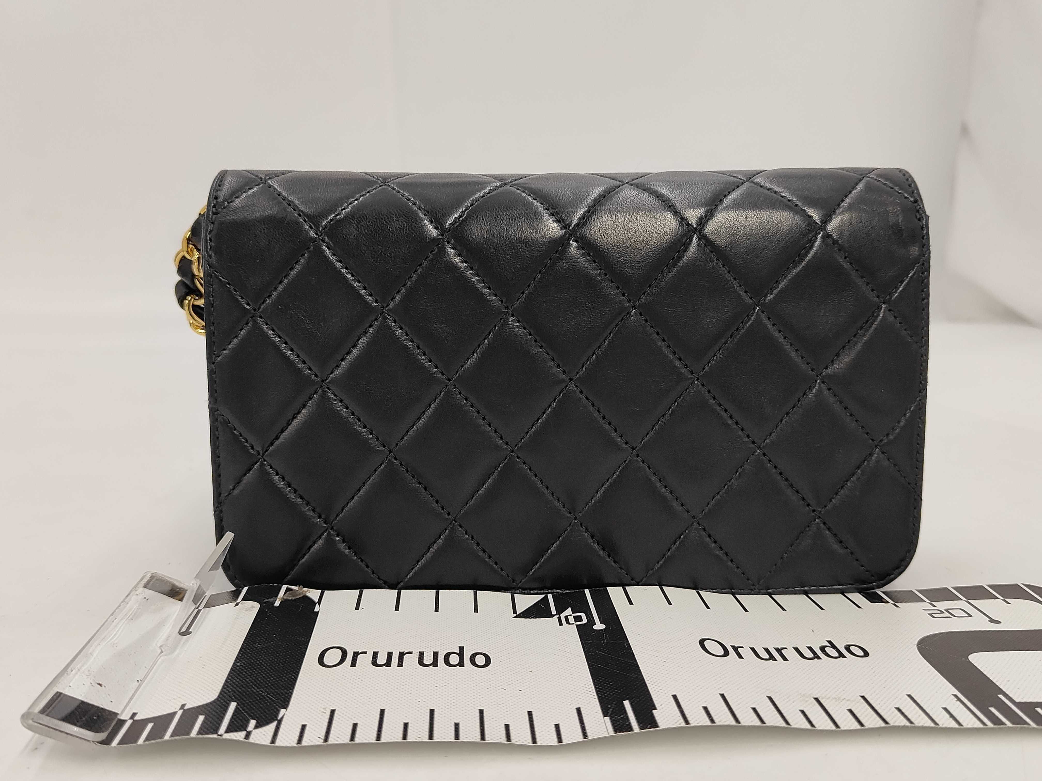 Matelassé Full Flap Turnlock Chain Shoulder Bag, Black, Series 6, with Box, Dust Bag, Card, and Sticker. — view 2