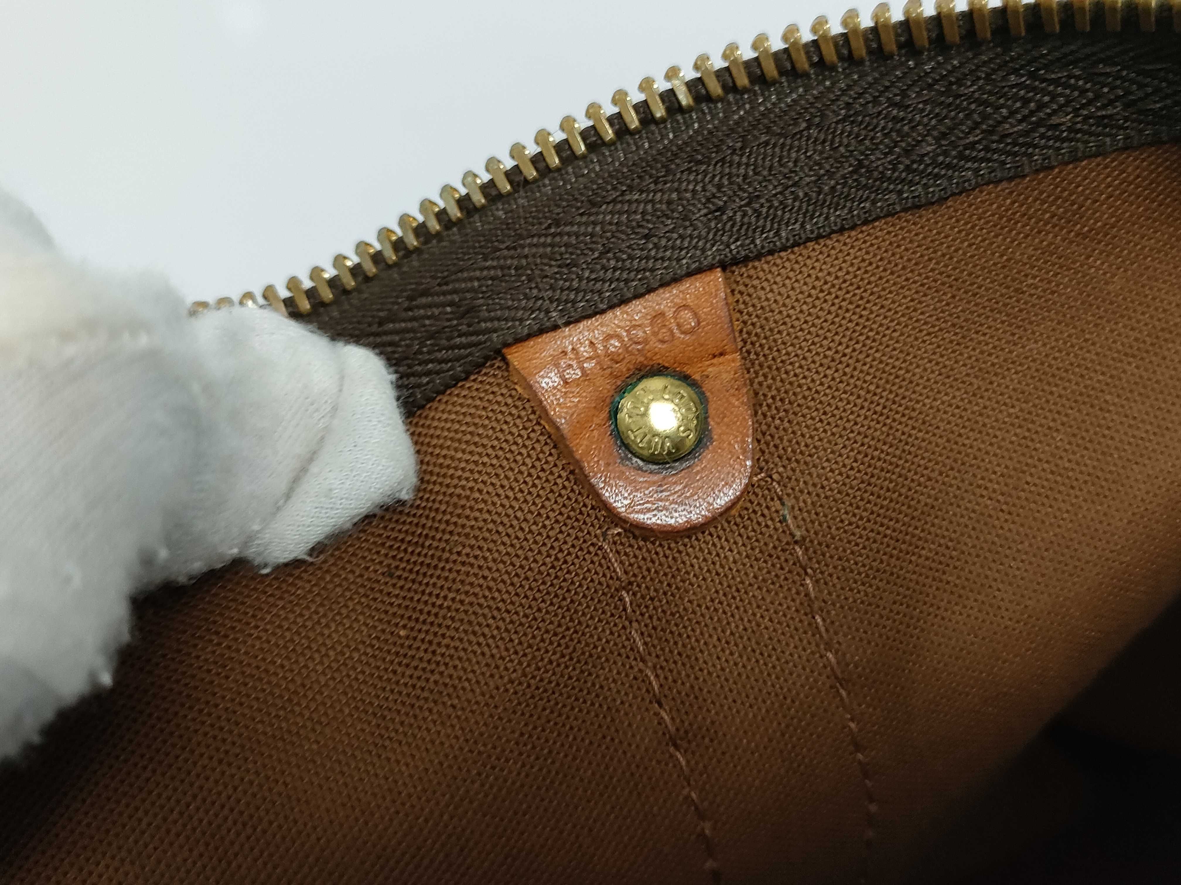 Monogram Keepall Bandoulière 55 M41414 SH0960 Brown Boston Bag — view 12