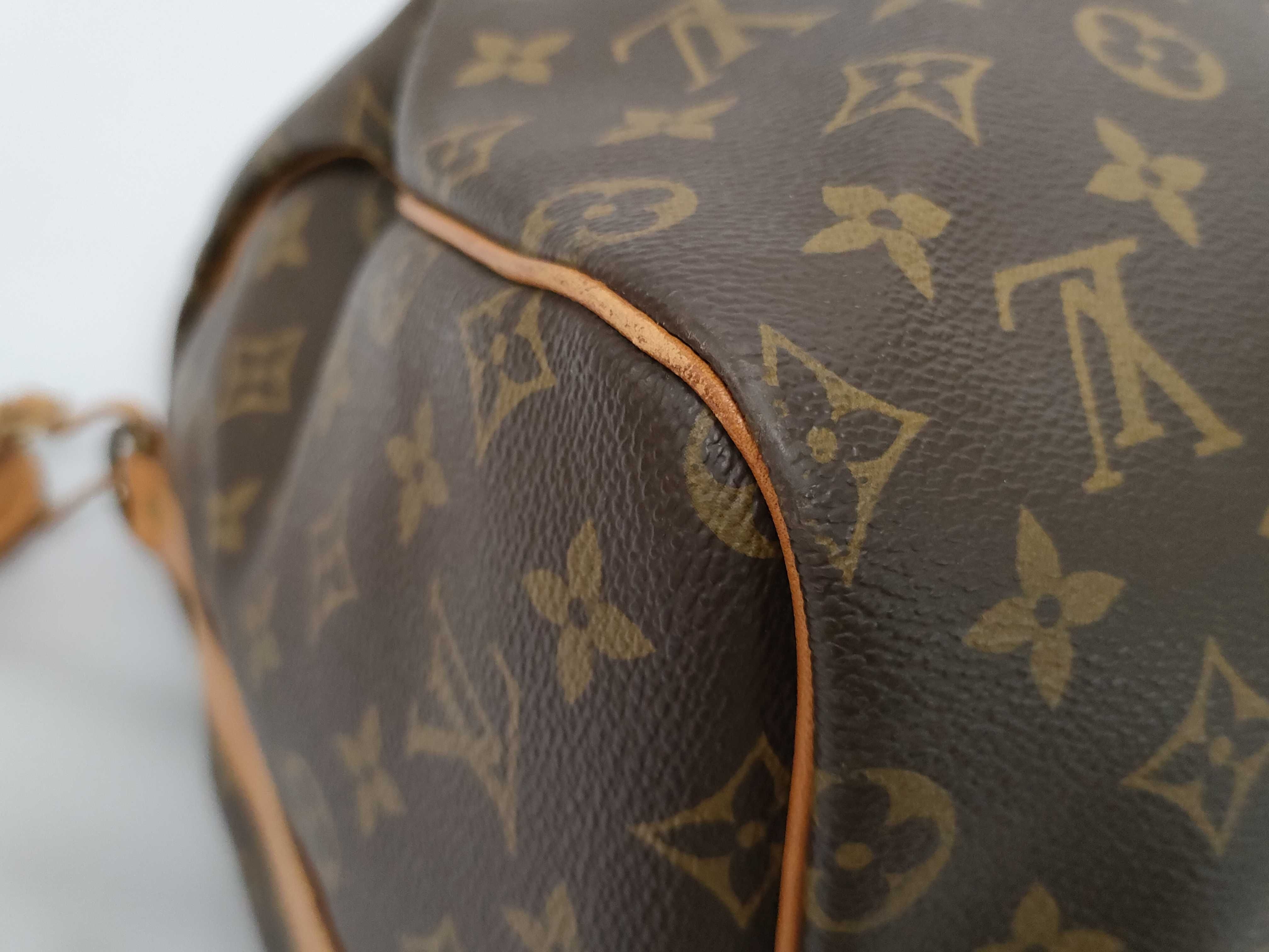 Monogram Keepall Bandoulière 55 M41414 SH0960 Brown Boston Bag — view 5