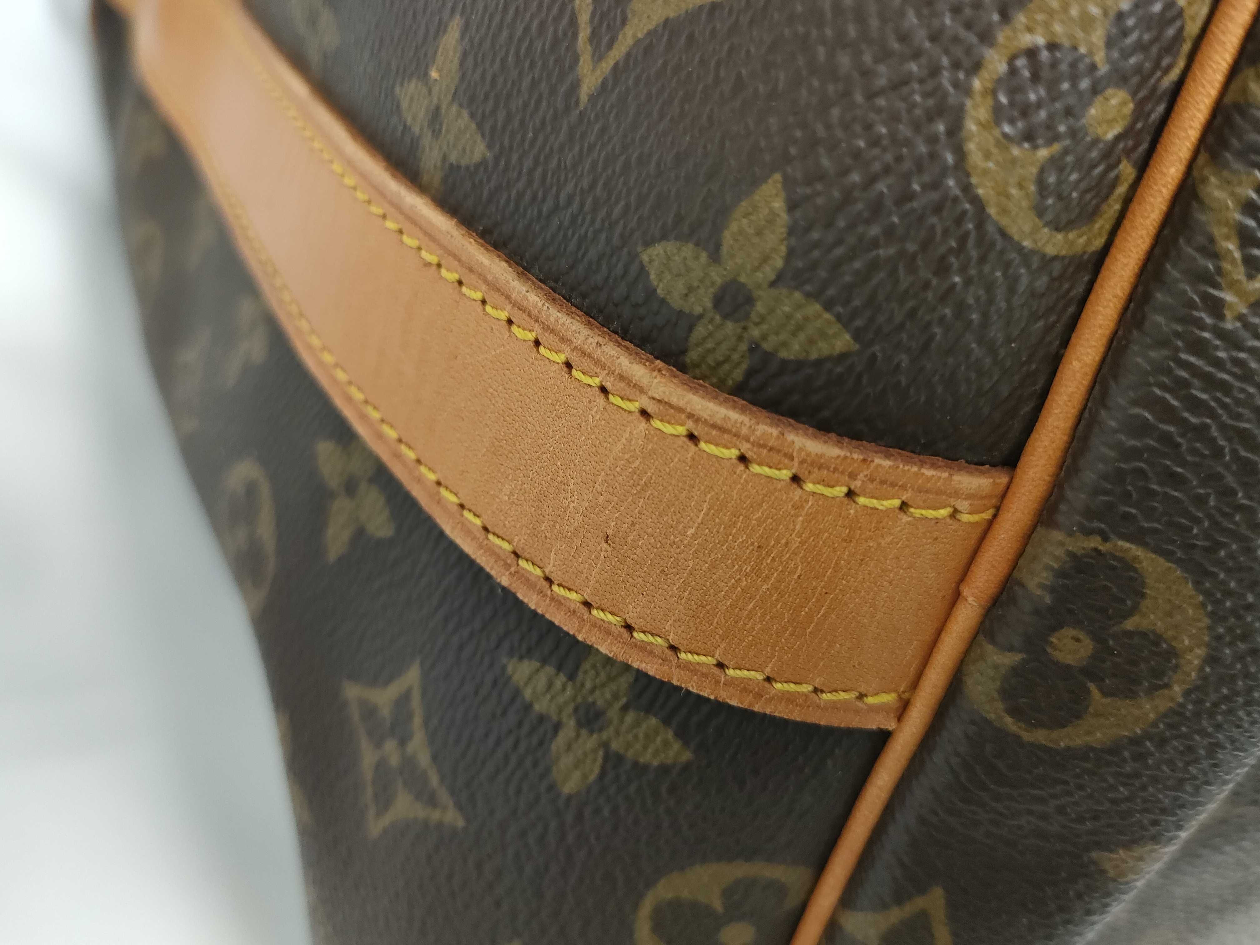 Monogram Keepall Bandoulière 55 M41414 SH0960 Brown Boston Bag — view 6