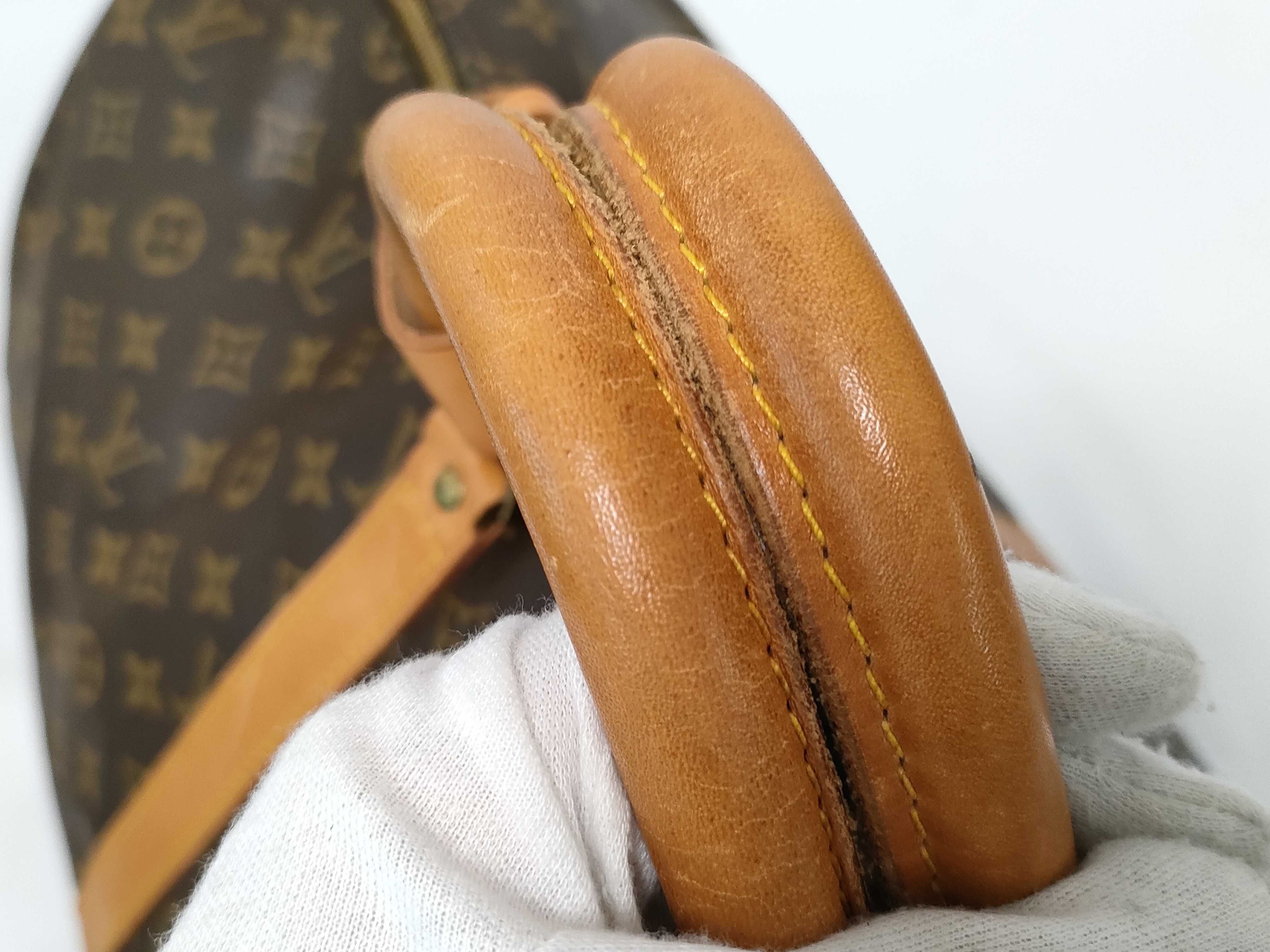 Monogram Keepall Bandoulière 55 M41414 SH0960 Brown Boston Bag — view 8