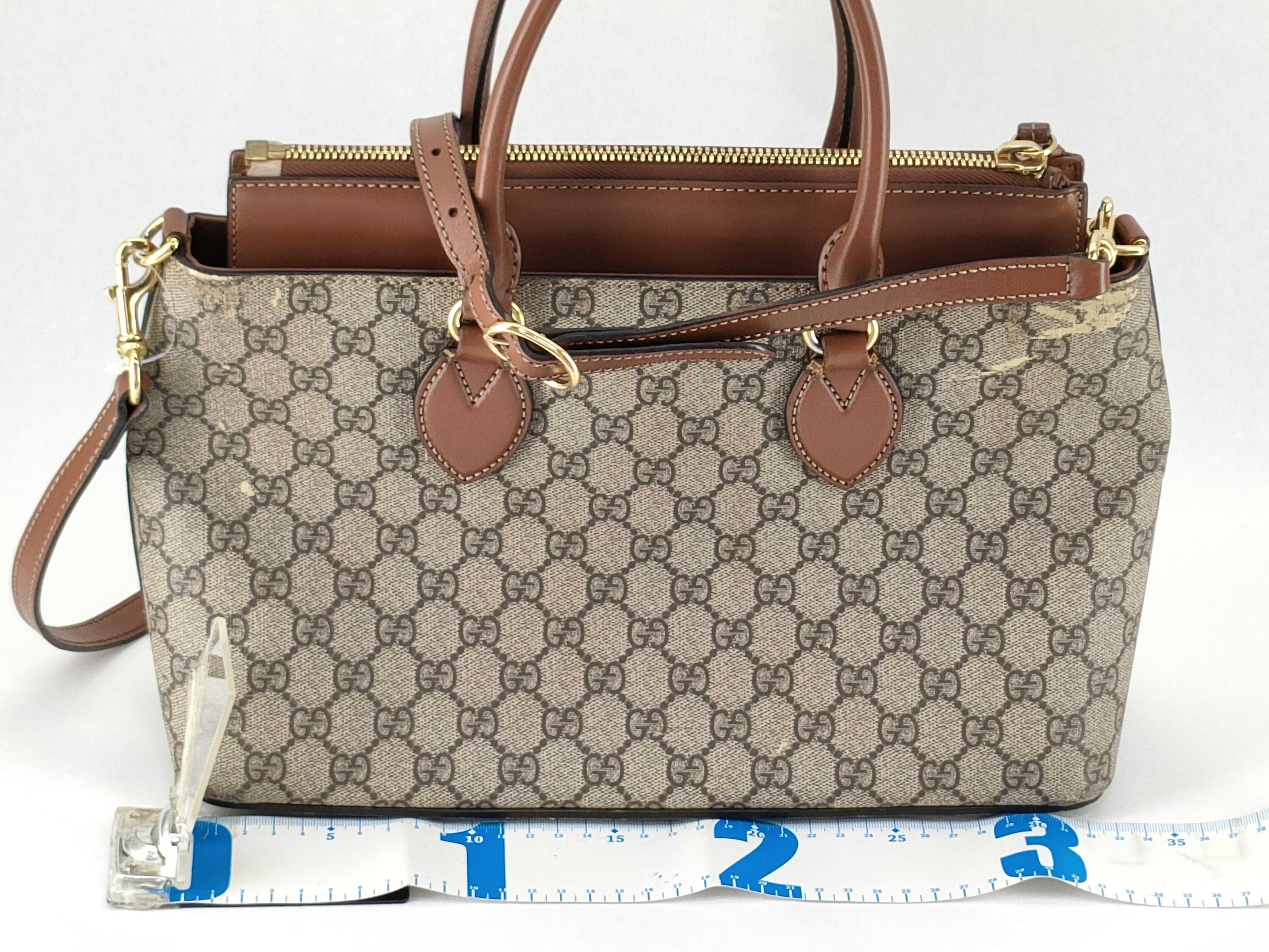 GG Supreme 2-Way Handbag — view 2