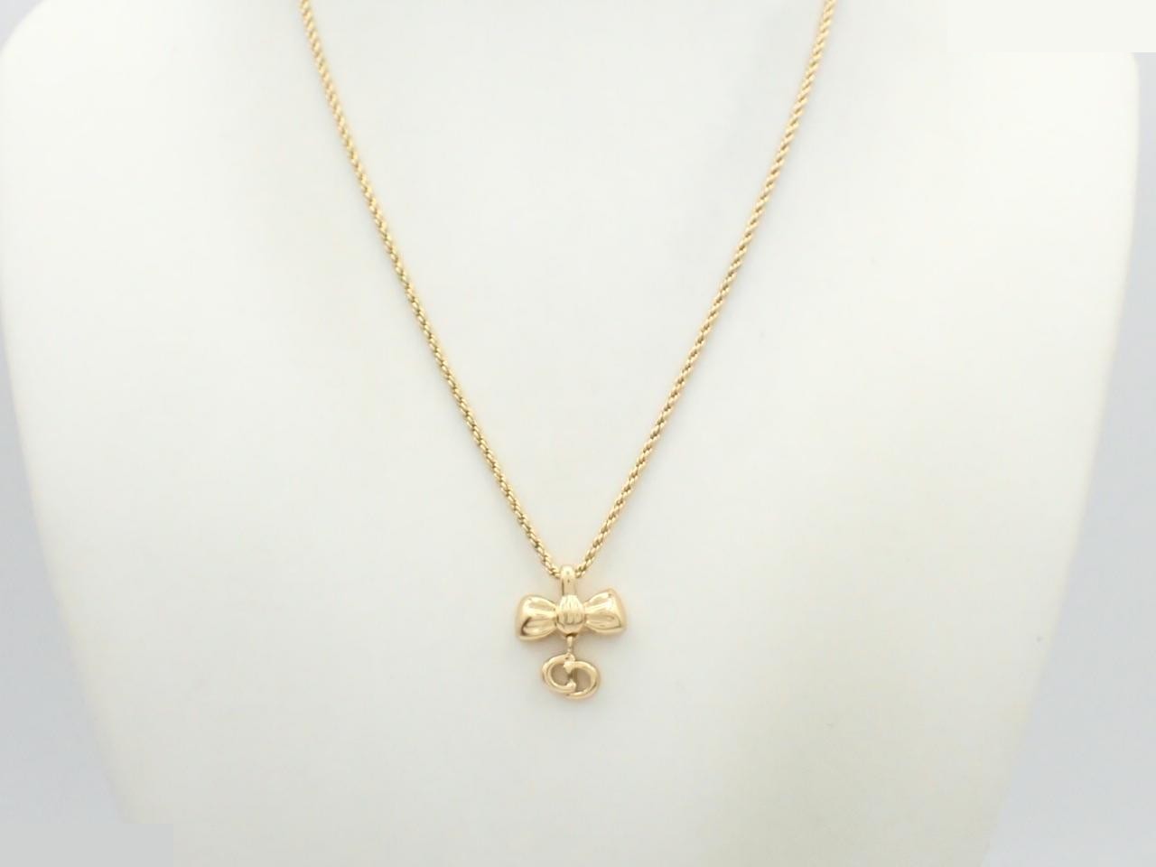 Ribbon CD necklace, chain approximately 43cm — view 3