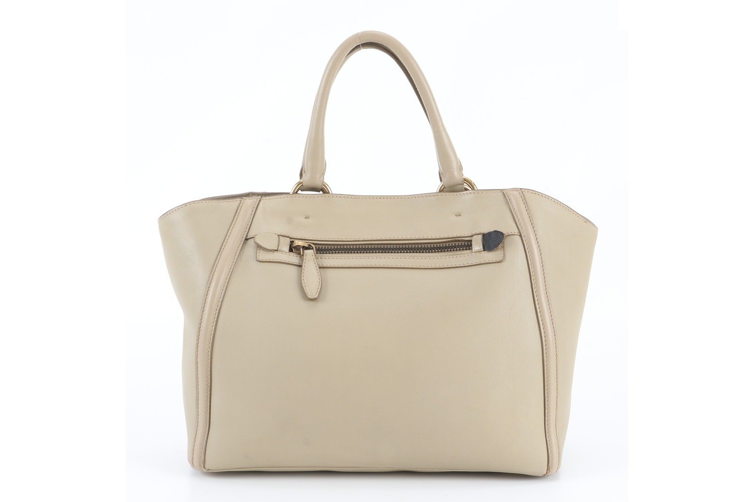 Leather tote bag, shoulder bag — view 3