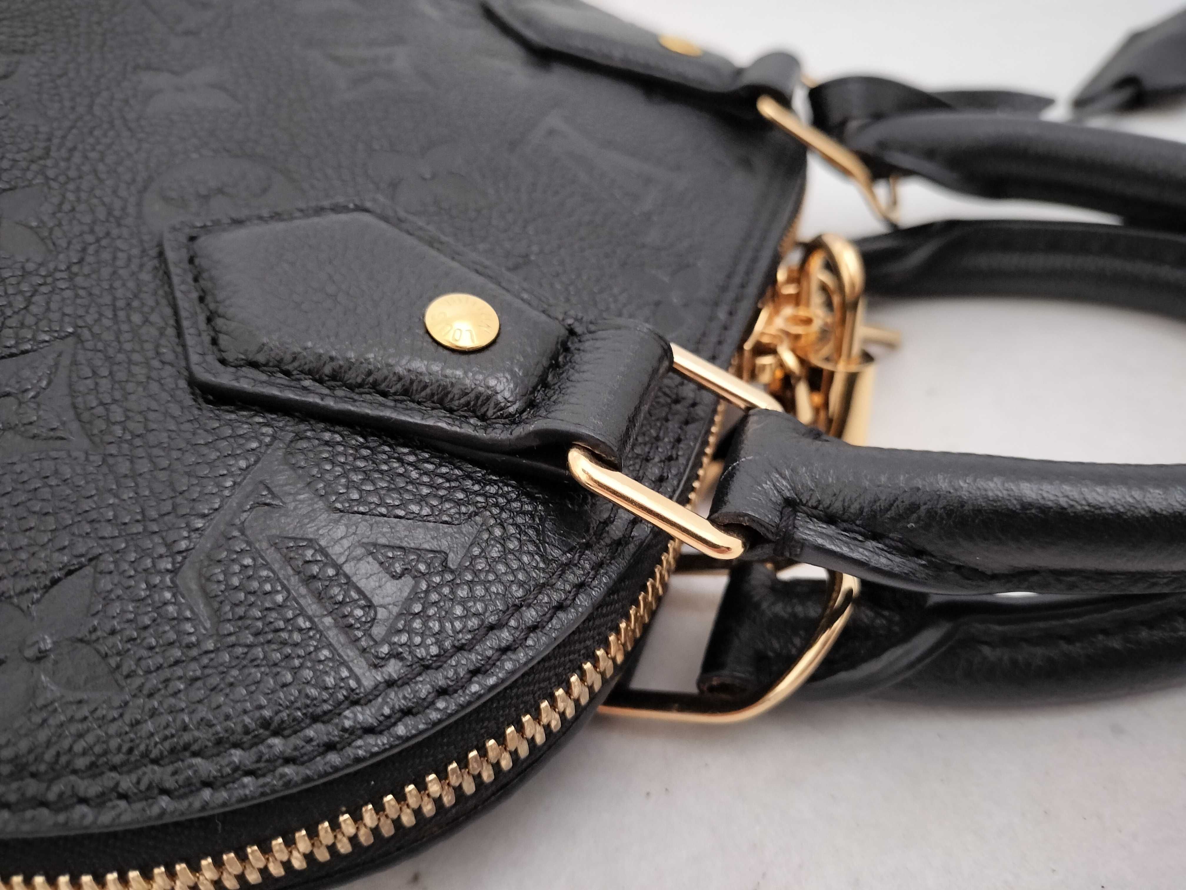Monogram Empreinte Neo Alma BB M44829 Monogram Empreinte Black Gold Hardware Shoulder Bag — view 5