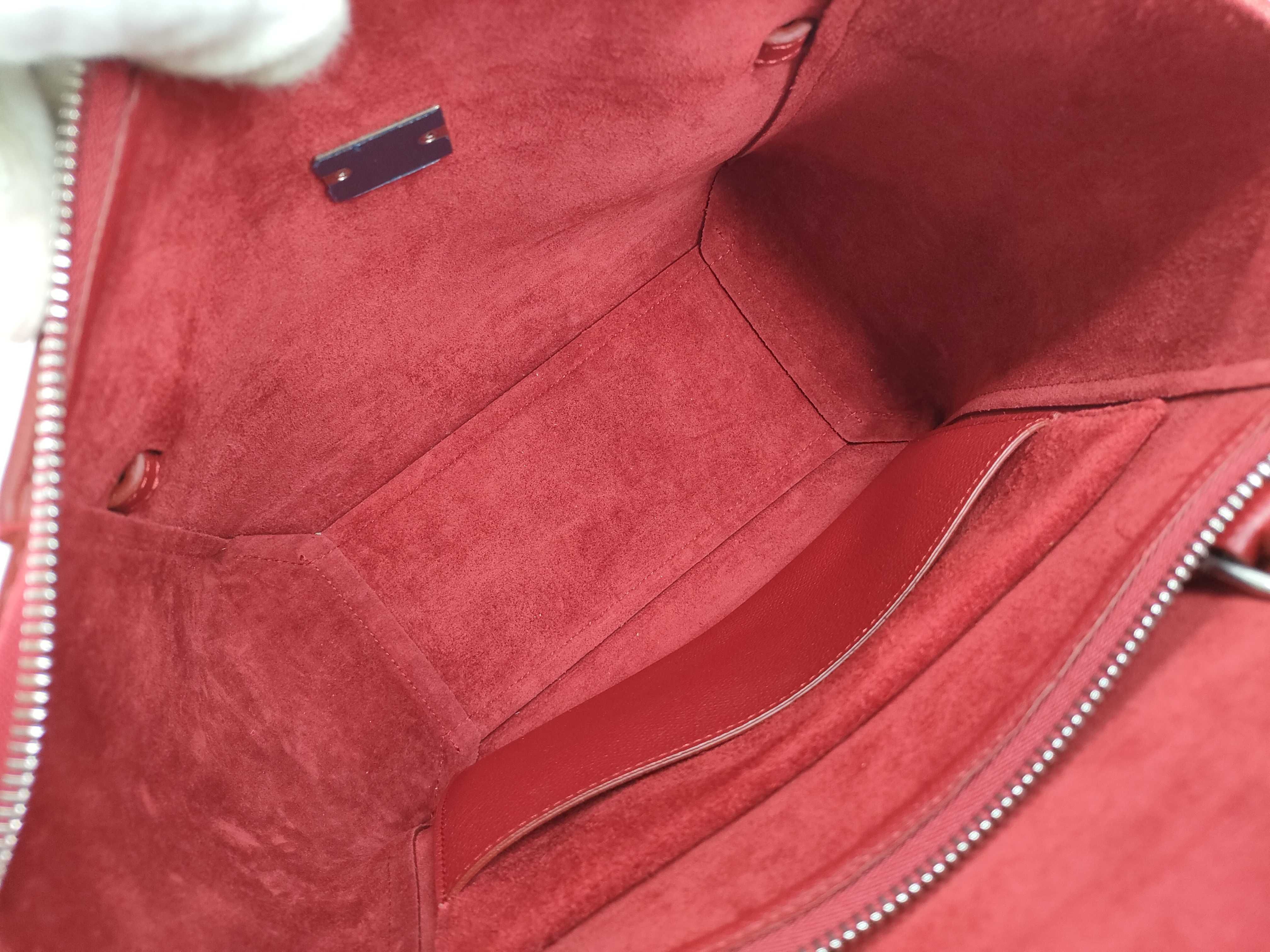 Red Calfskin Belt Bag 2-Way Bag — view 11