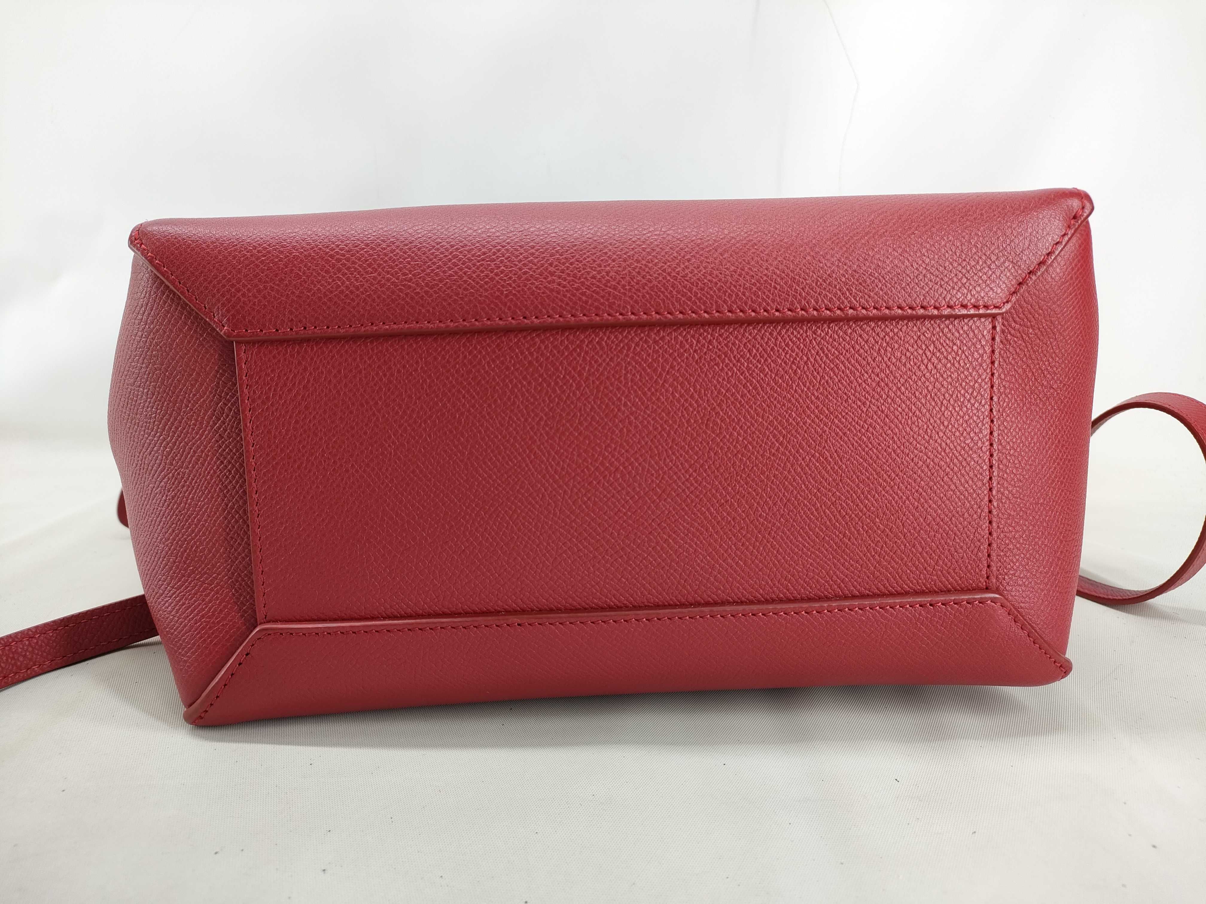 Red Calfskin Belt Bag 2-Way Bag — view 3