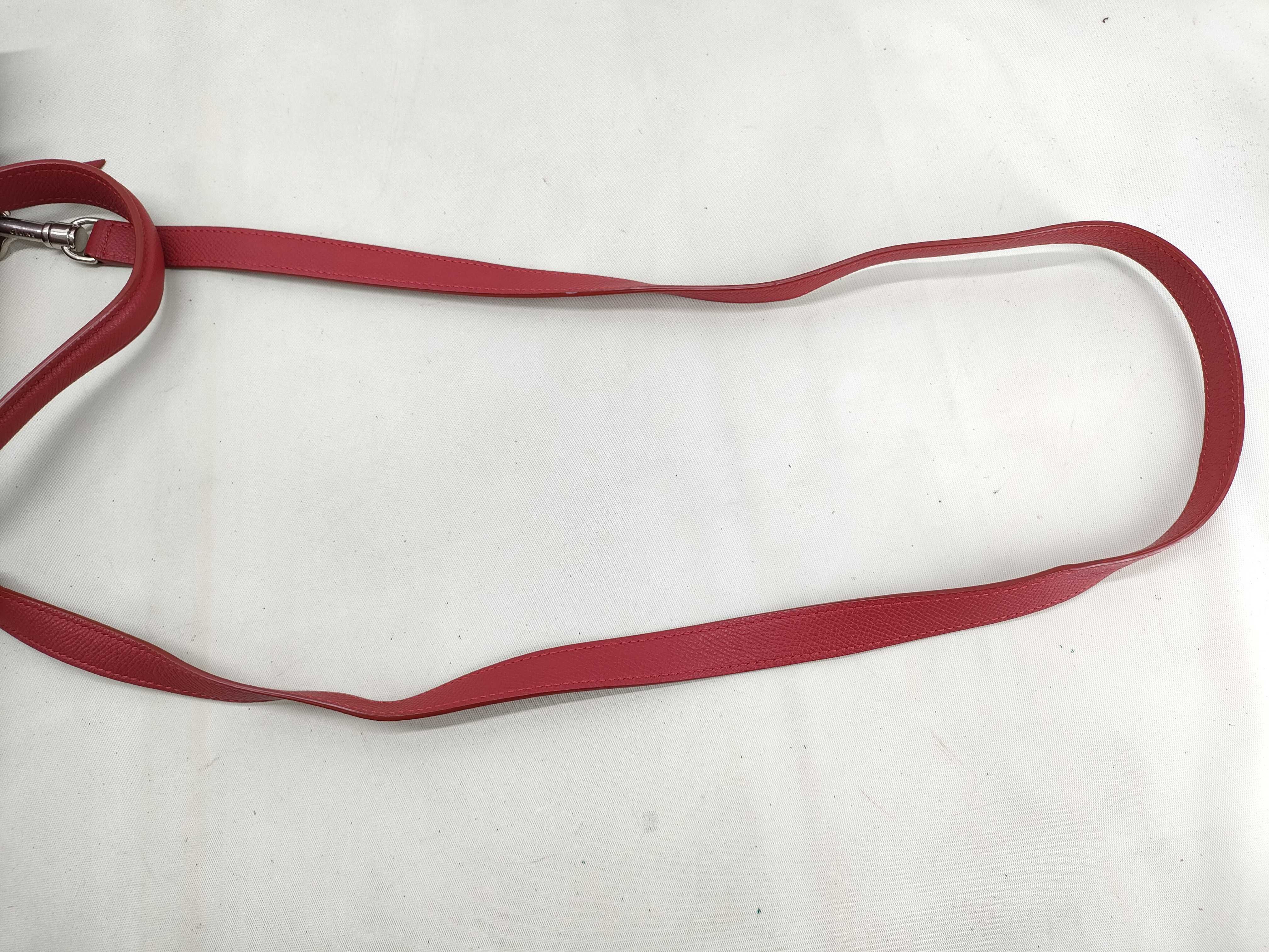 Red Calfskin Belt Bag 2-Way Bag — view 6