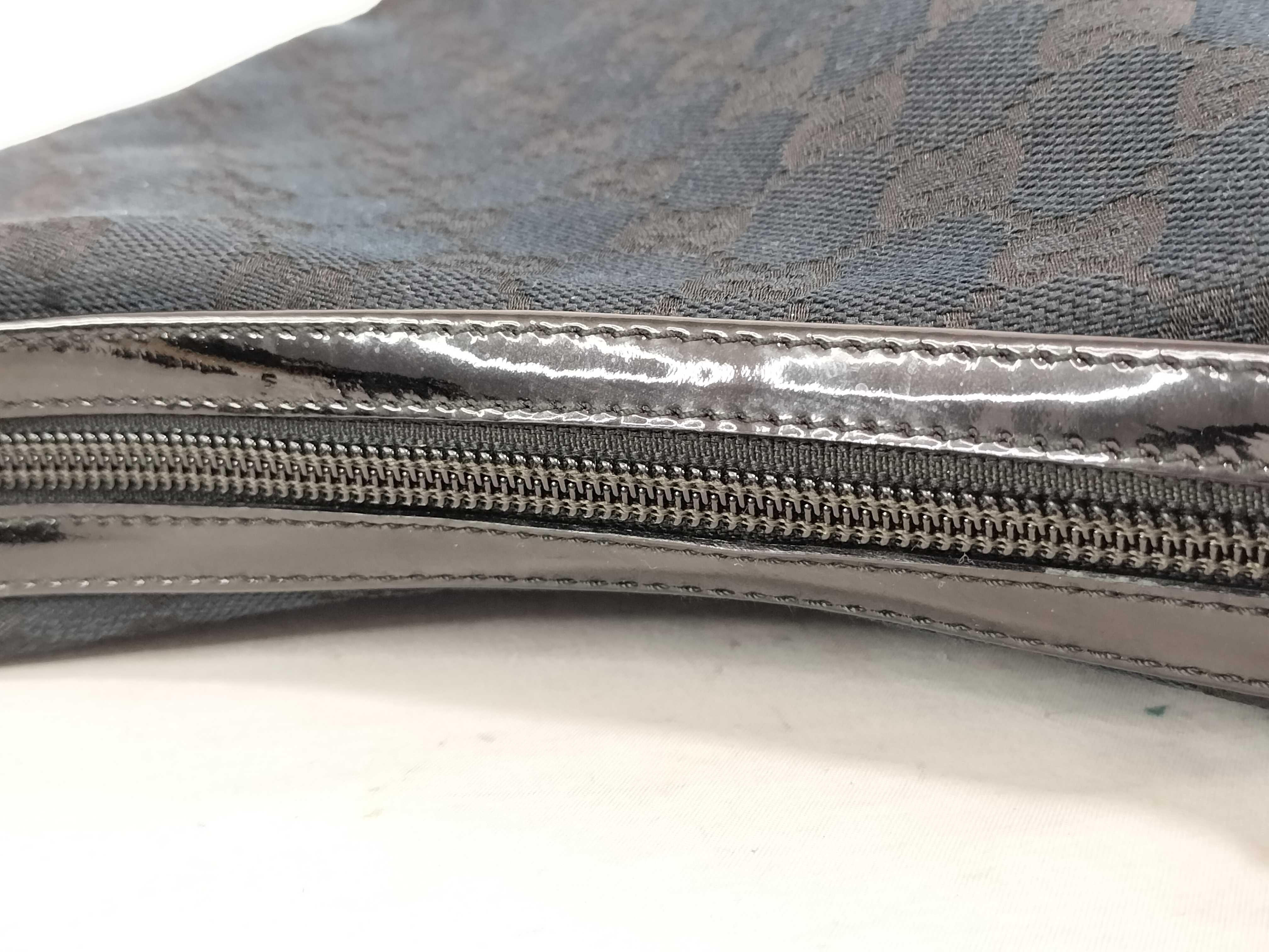 GG Canvas One-Shoulder Bag, Black, 001 4204 — view 6