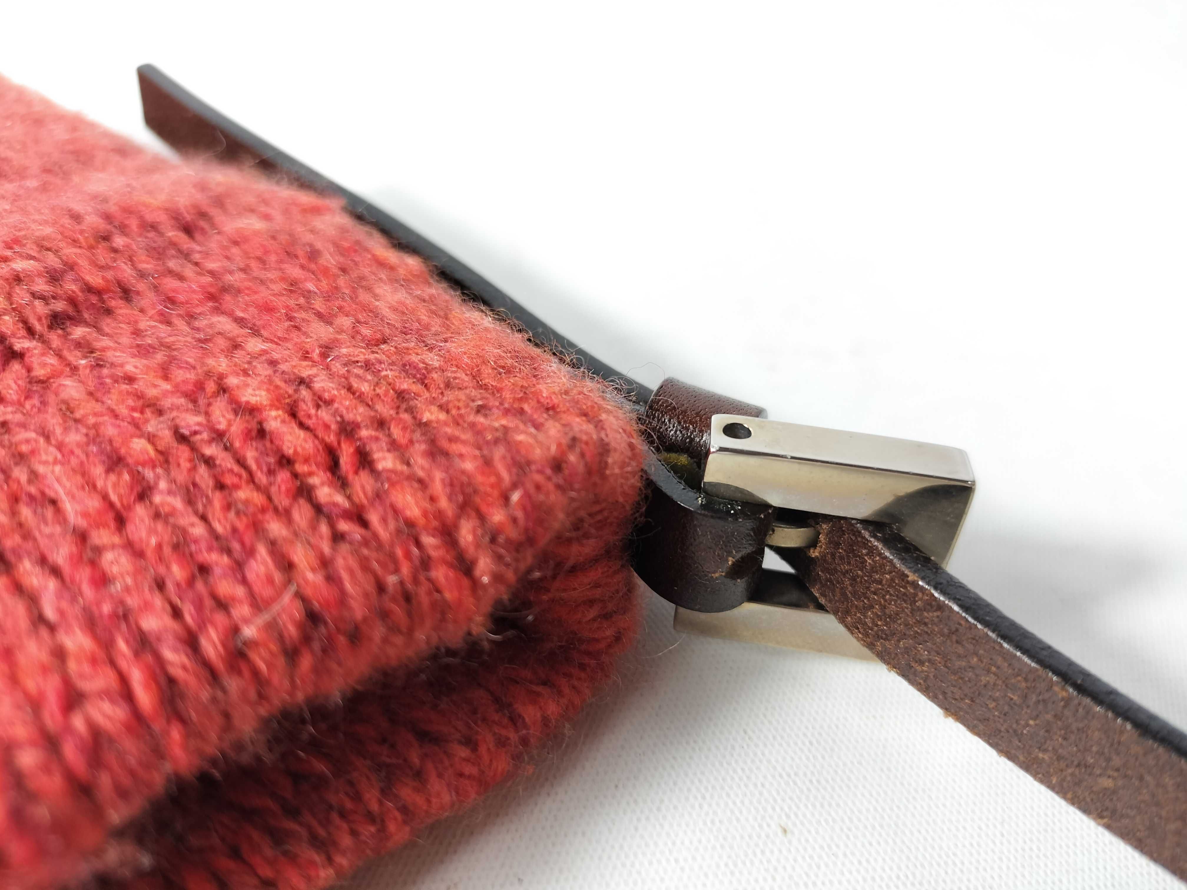 handbag, one-shoulder, wool shoulder bag — view 5