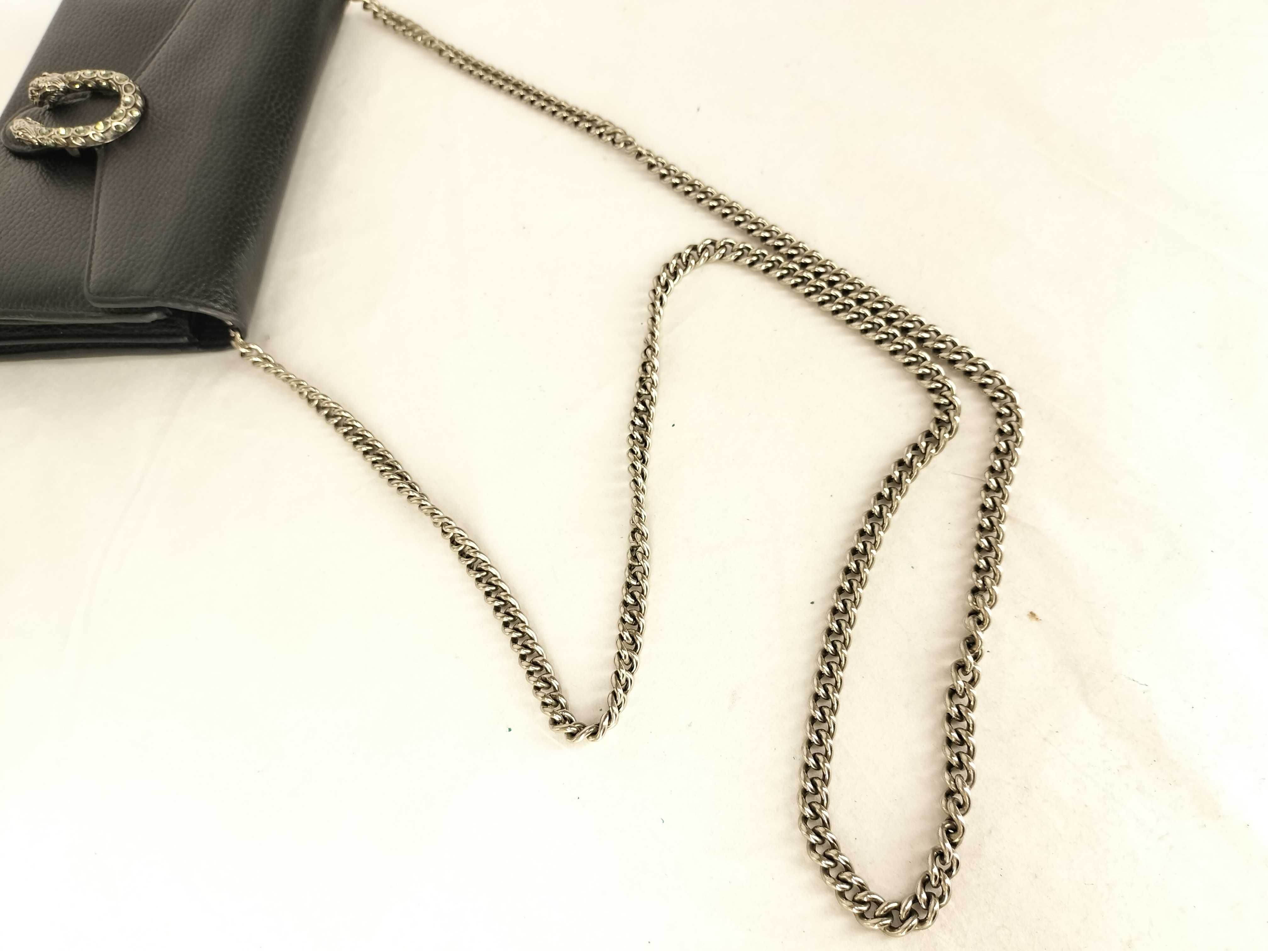 Dionysus Mini Chain Wallet Leather Shoulder Bag — view 3