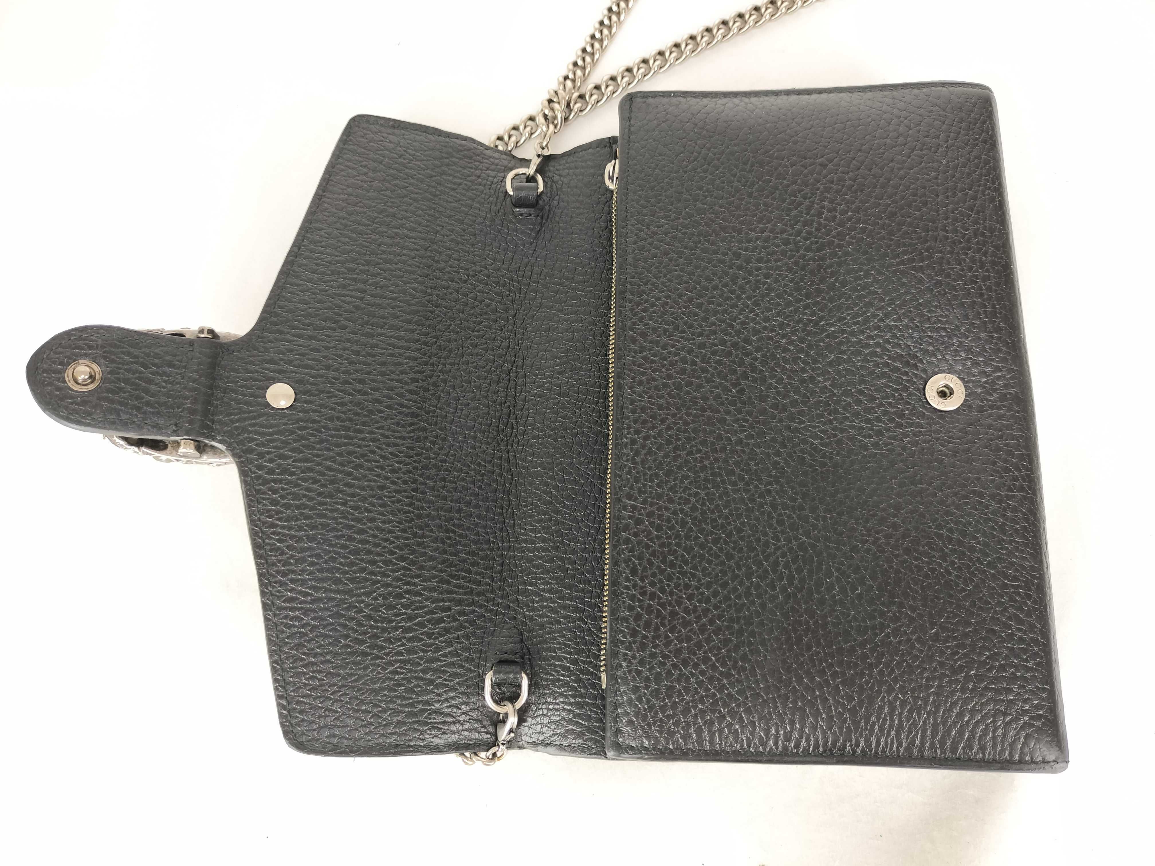 Dionysus Mini Chain Wallet Leather Shoulder Bag — view 8