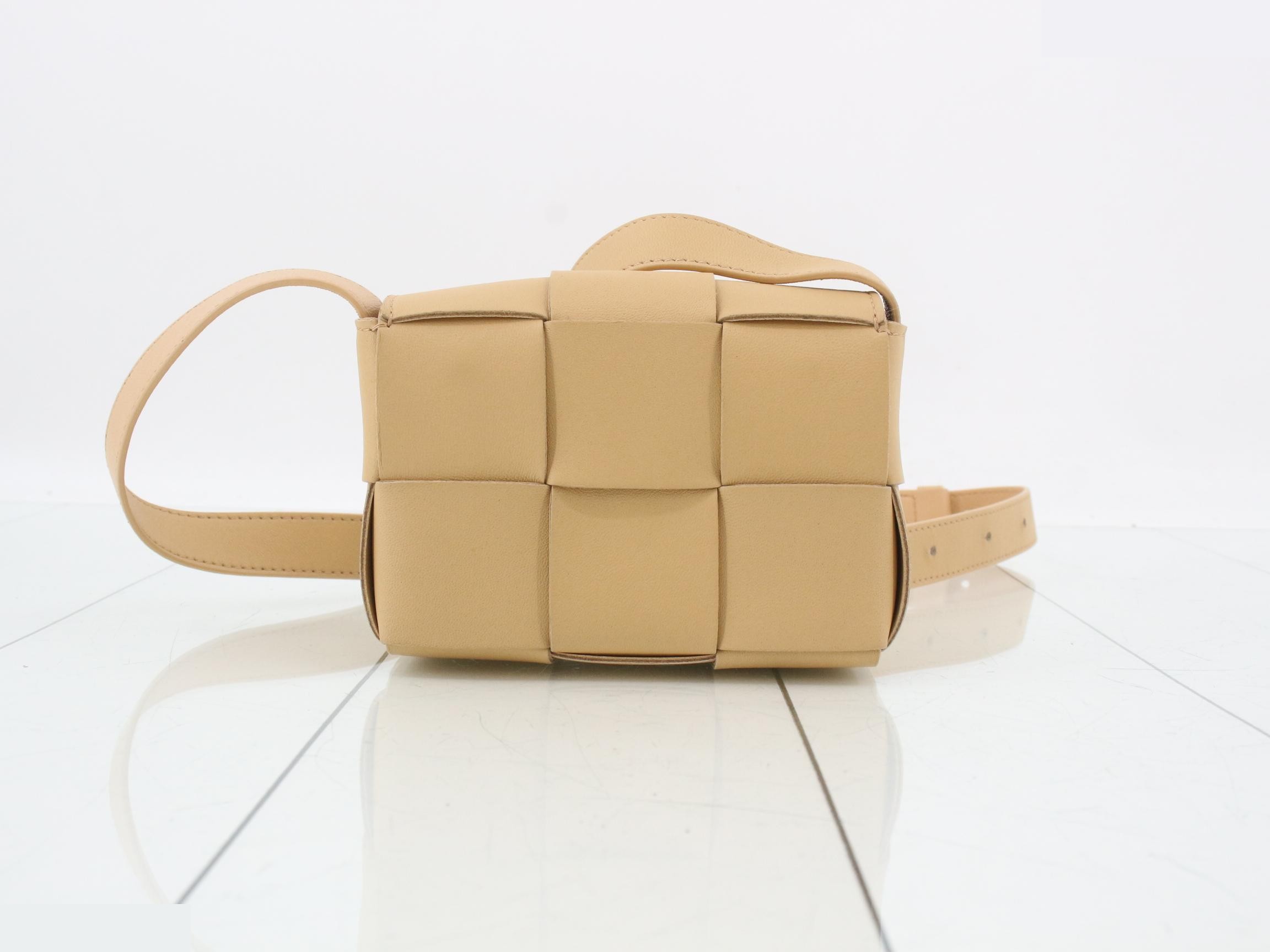 Maxi Intrecciato Candy Cassette Leather Shoulder Bag — view 2