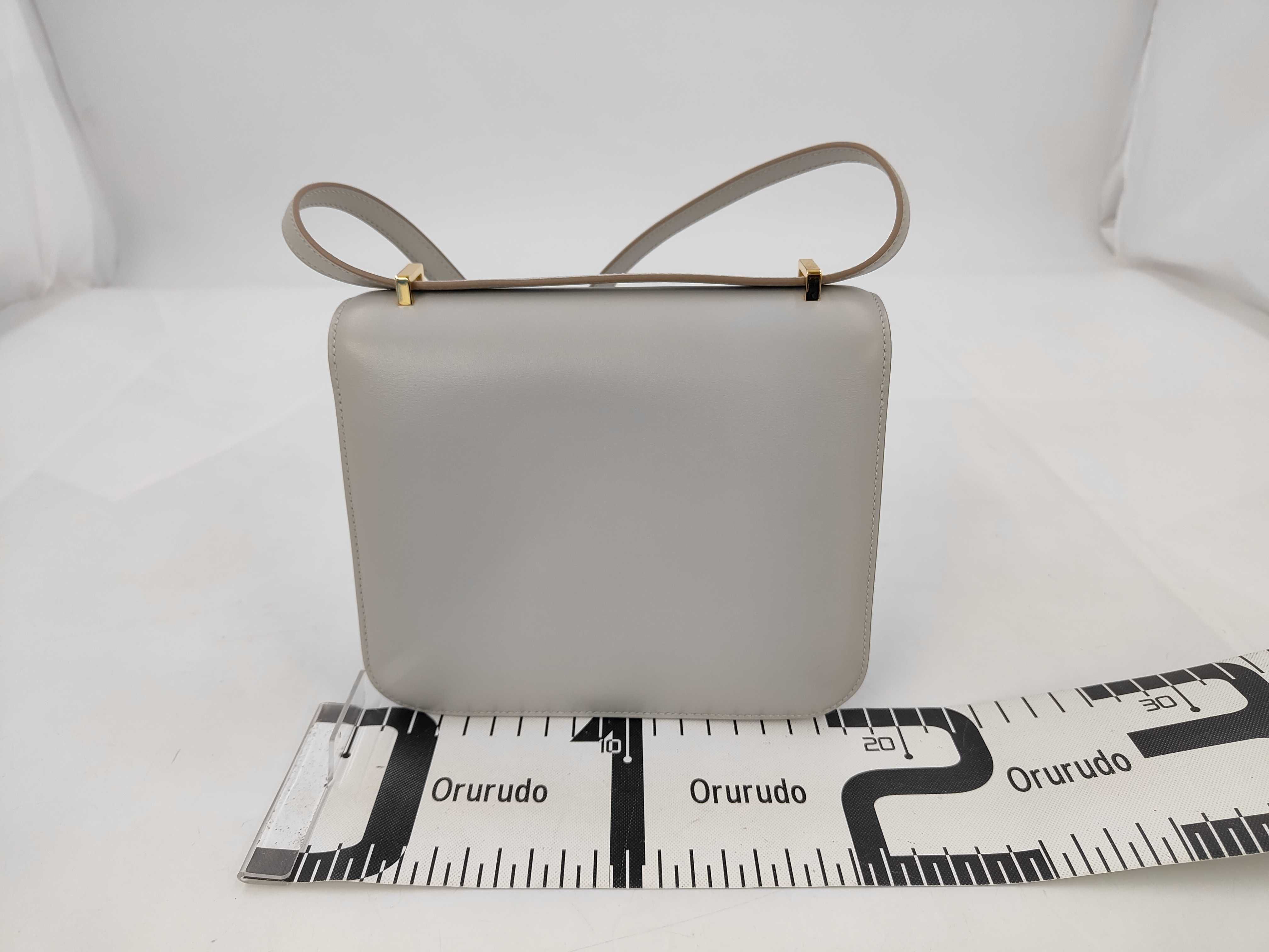 Constance Shoulder Bag with Gold Hardware and K Stamp — view 2