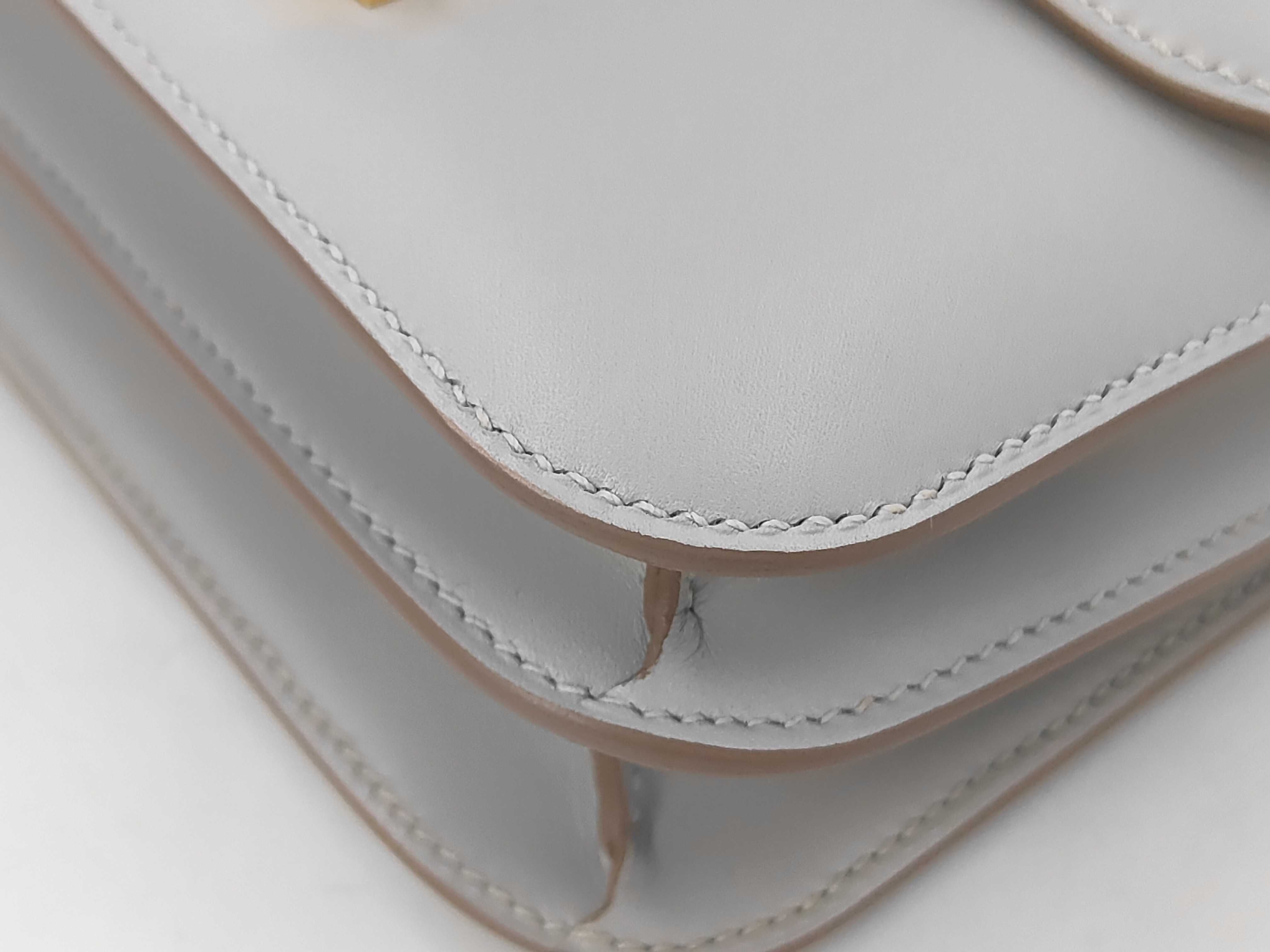 Constance Shoulder Bag with Gold Hardware and K Stamp — view 4