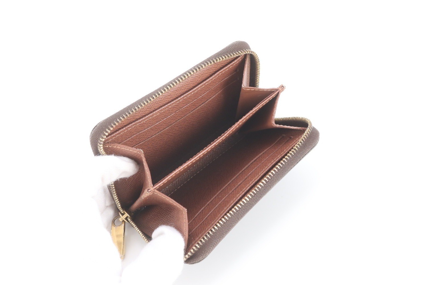 Monogram Zippy Coin Purse M60067 Leather Coin Case — view 6