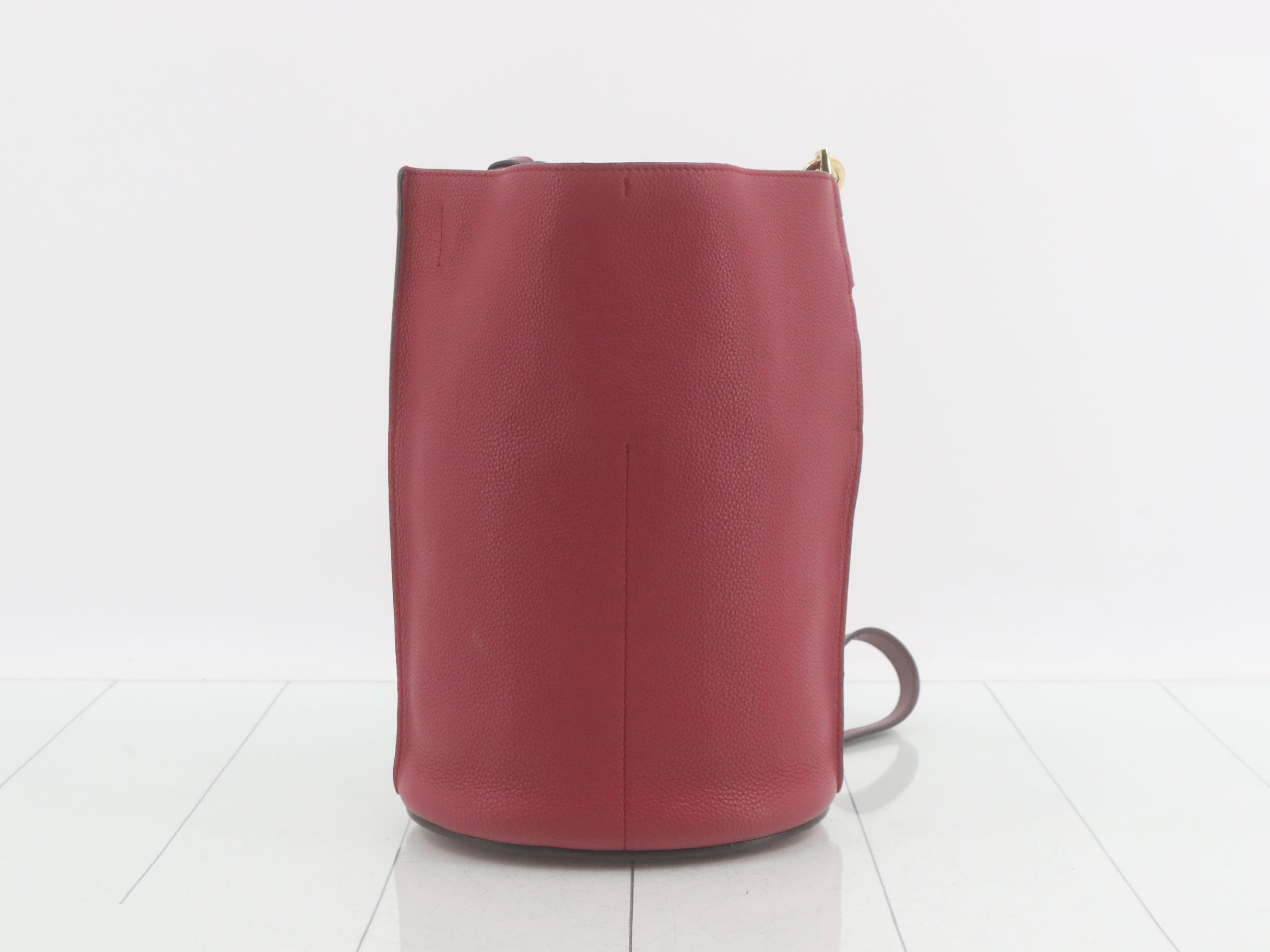 Gate Bucket Bag, Berry Pink — view 2