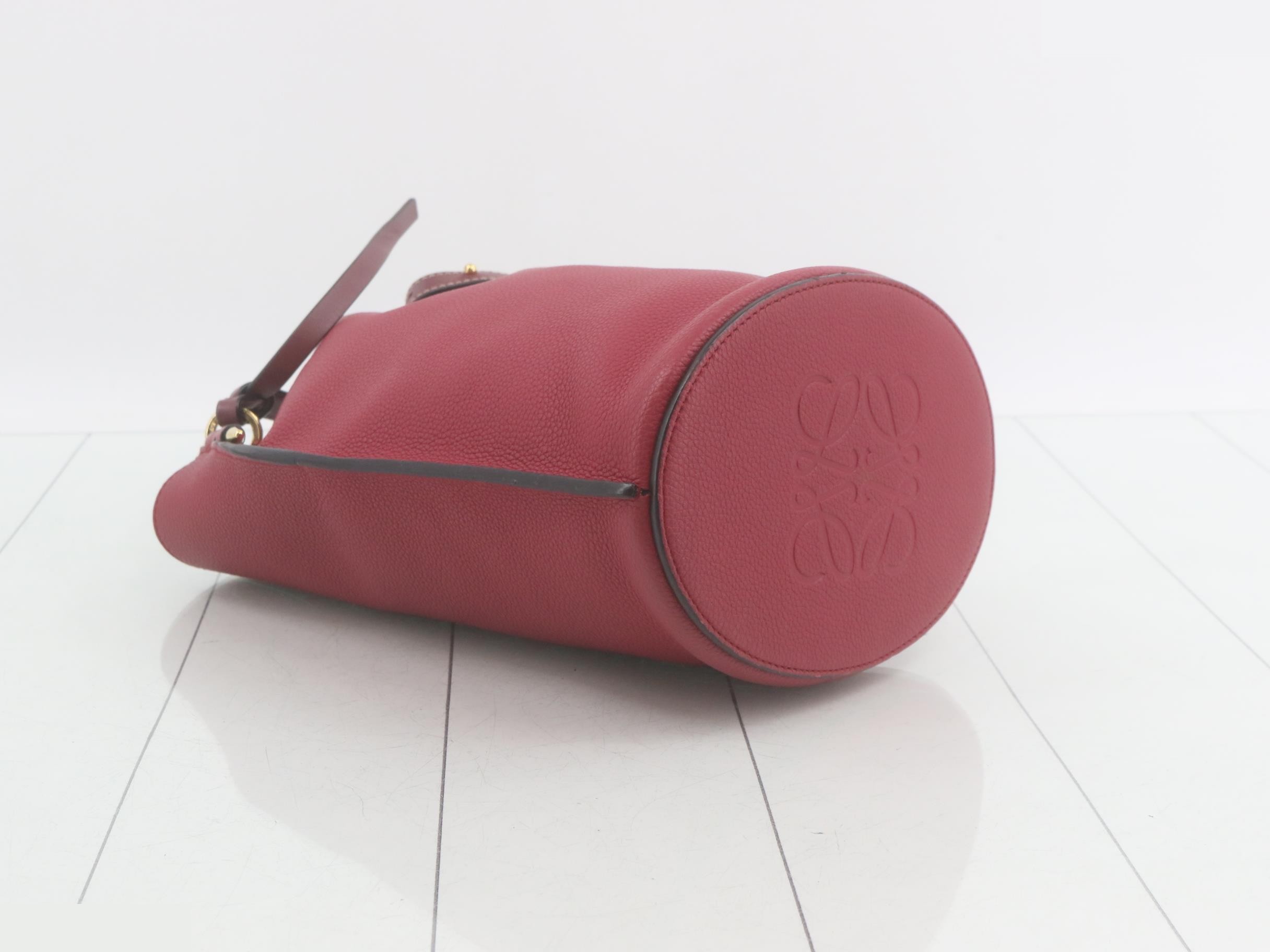 Gate Bucket Bag, Berry Pink — view 5