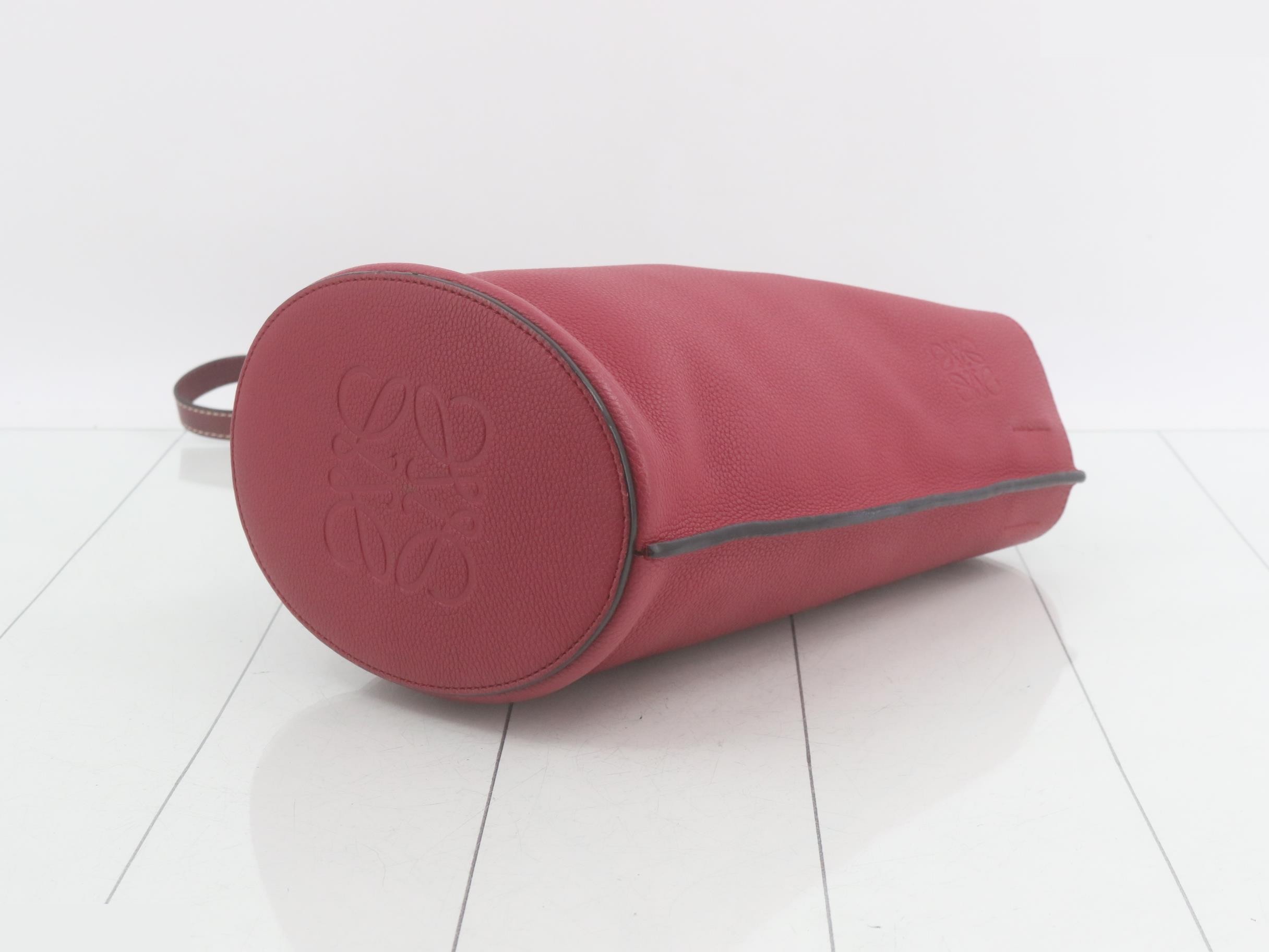Gate Bucket Bag, Berry Pink — view 6