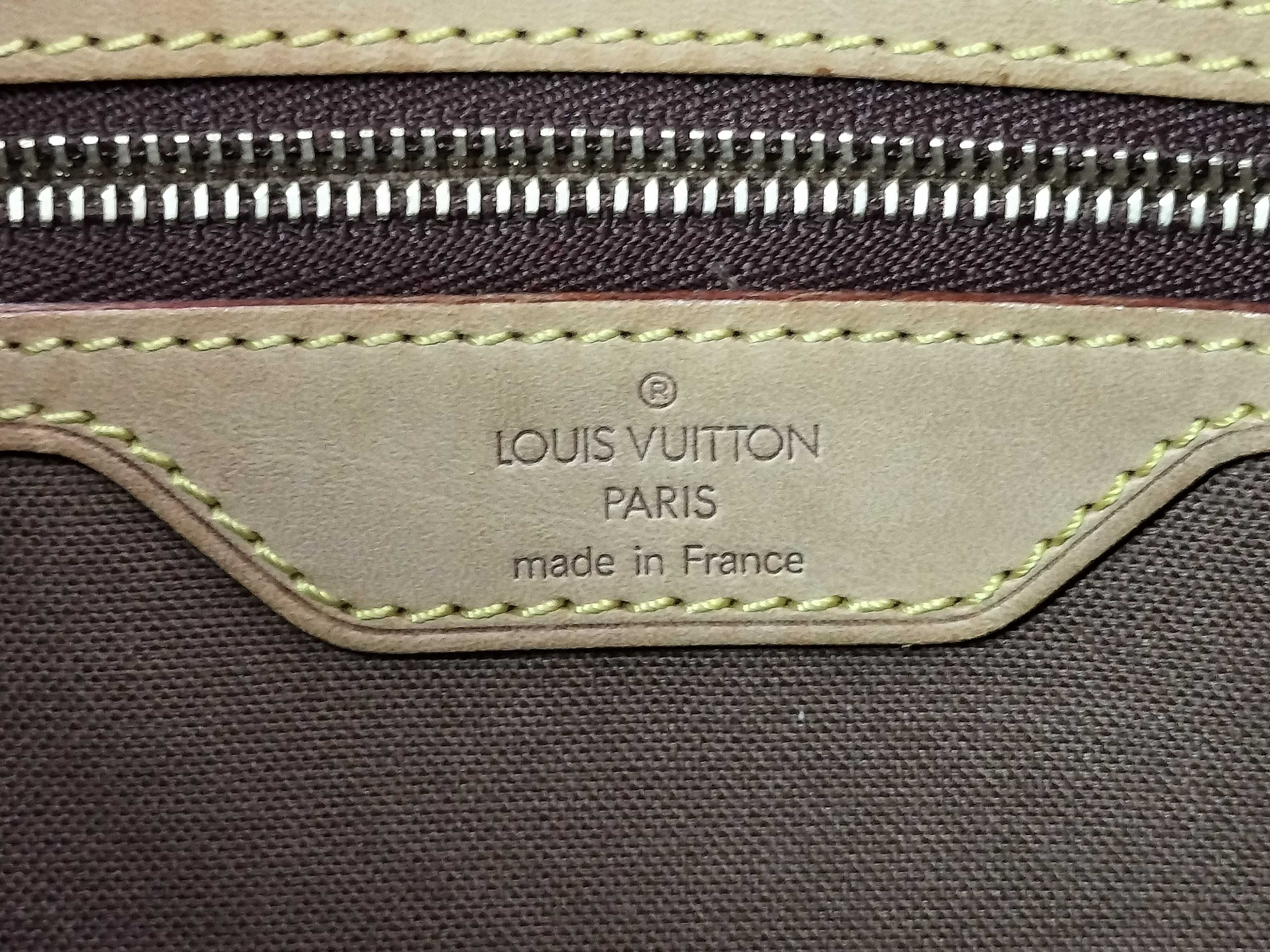 Monogram Louis Vuitton Batignolles Horizontal M51154 Tote Bag Monogram Tote Bag — view 8