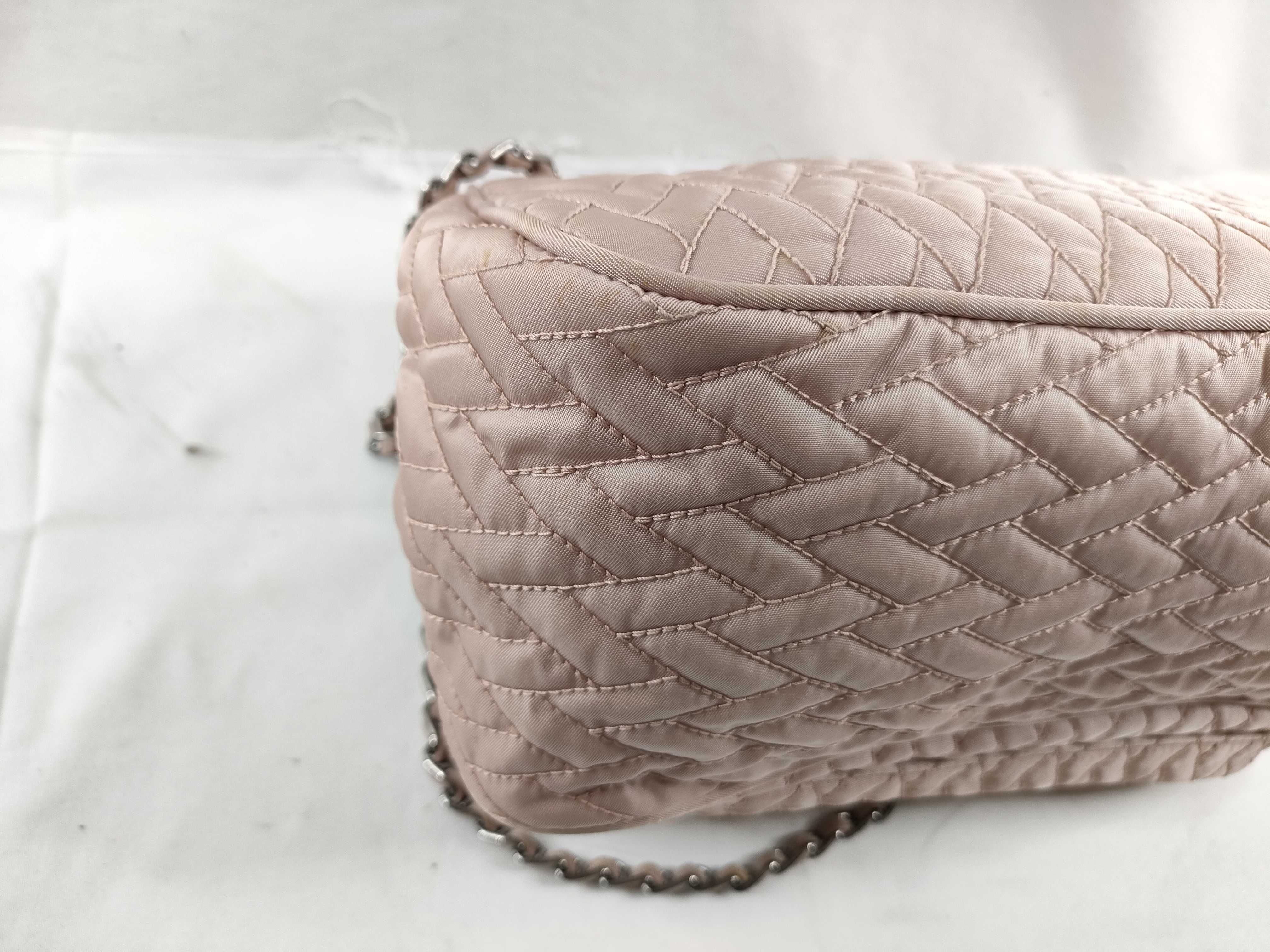 Chain Shoulder Nylon Shoulder Bag — view 3