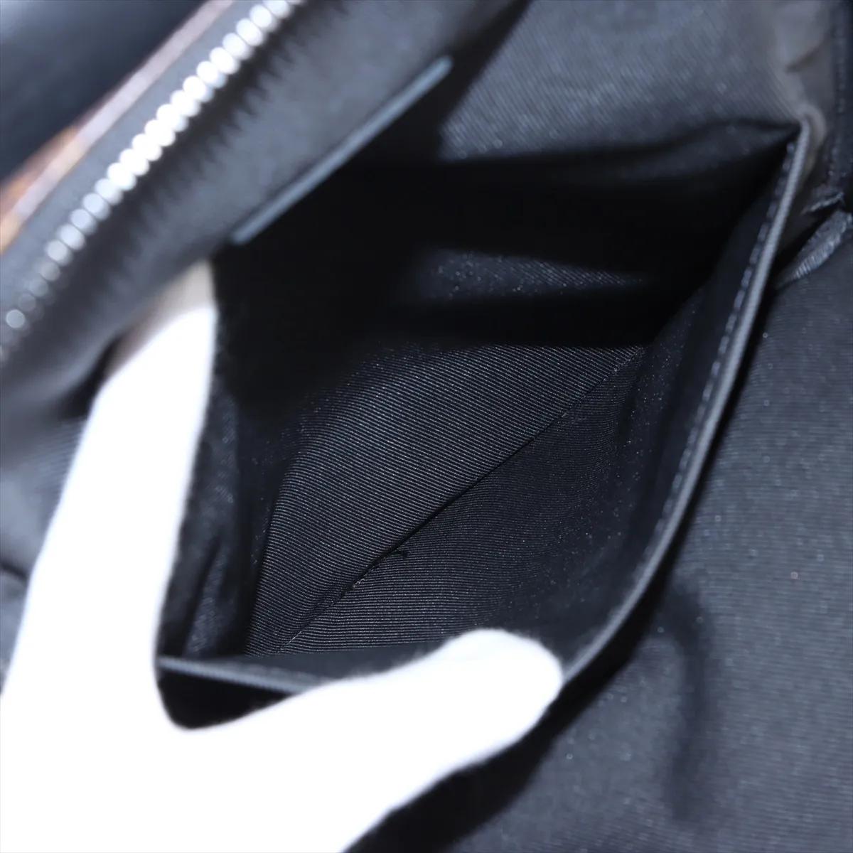 Monogram Macassar Avenue Sling Bag M45897 Brown (RFID detected) — view 7