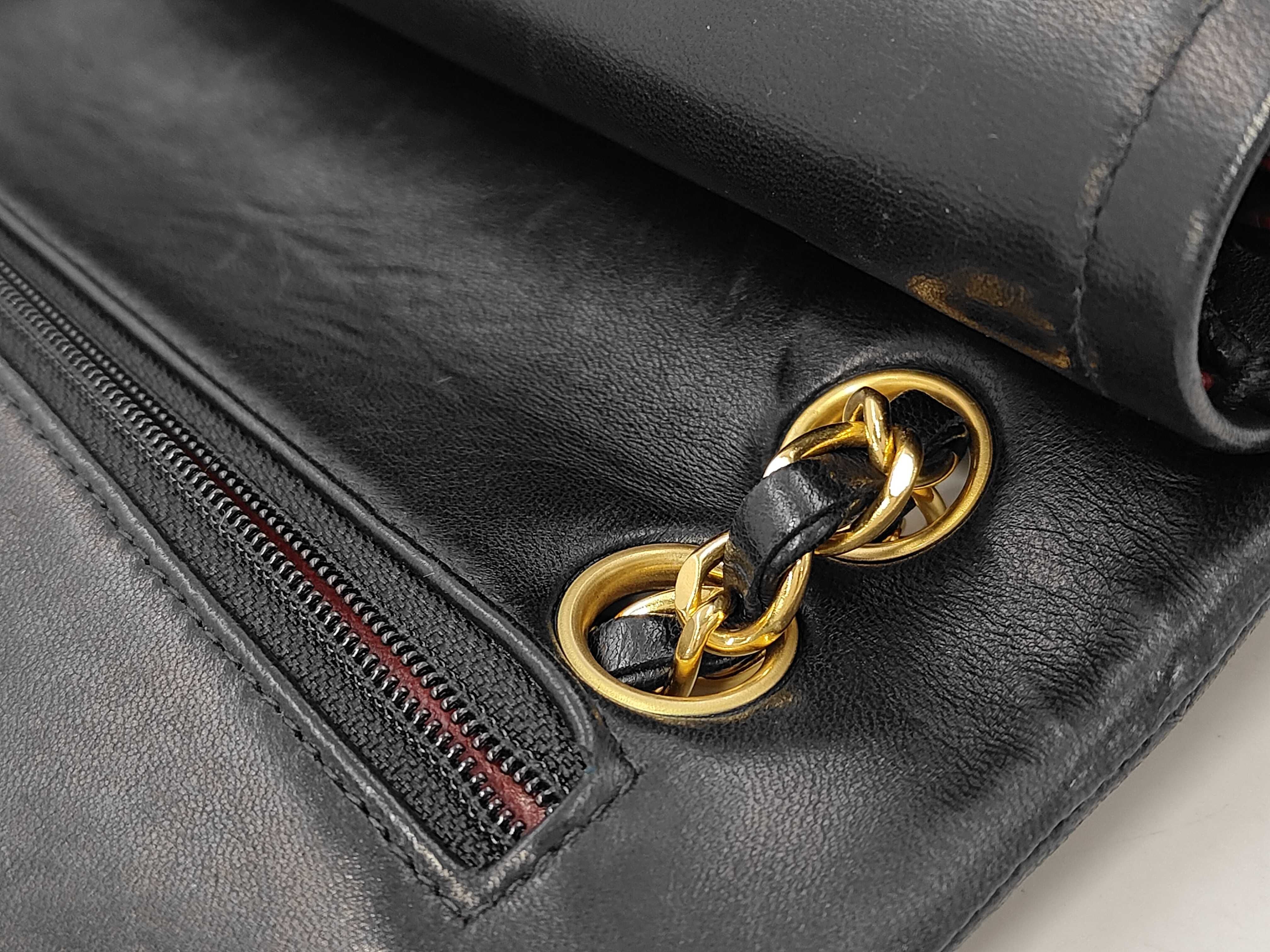 Matelassé 23 Lambskin Double Flap Double Chain Shoulder Bag — view 5