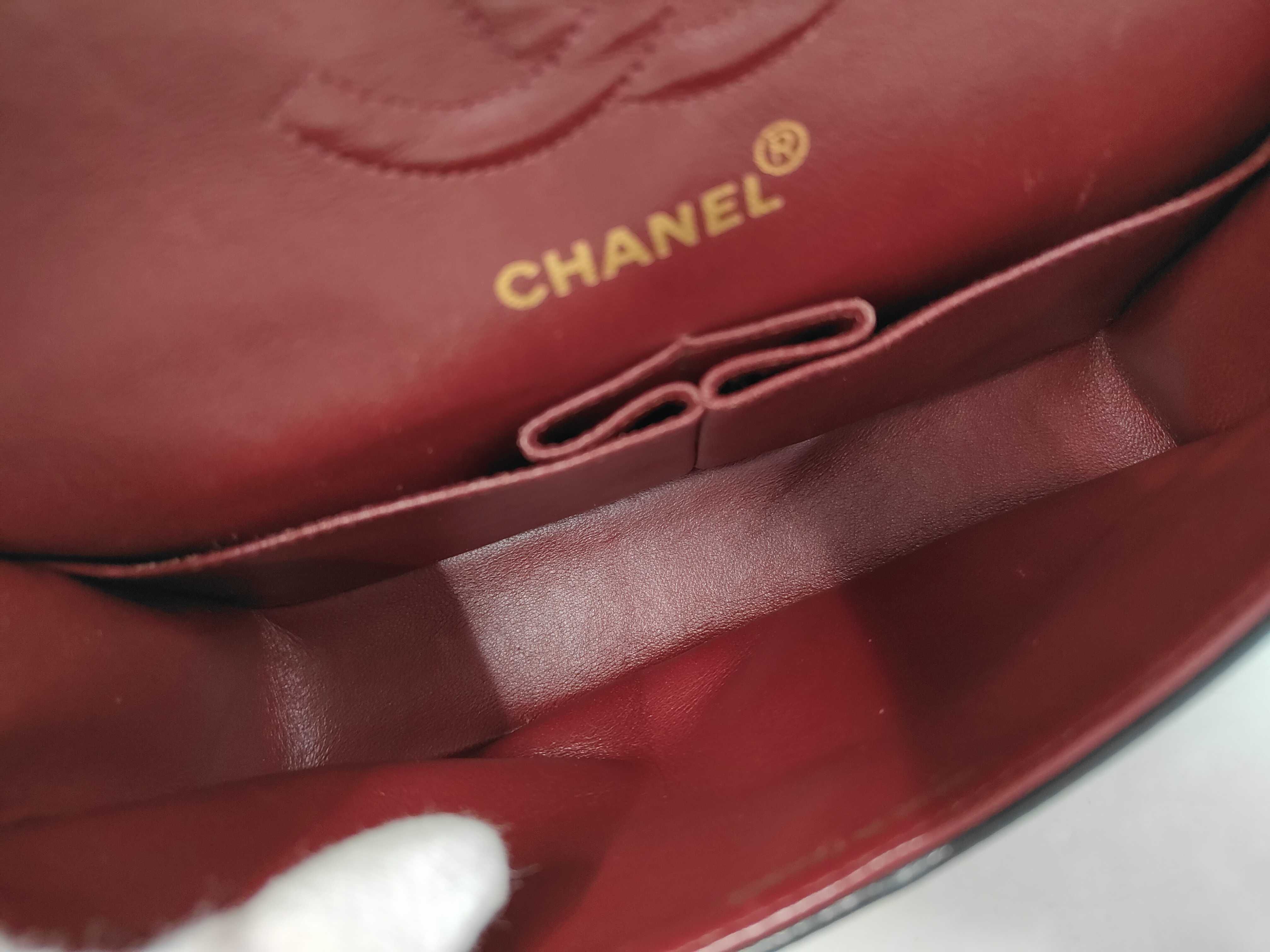 Matelassé 23 Lambskin Double Flap Double Chain Shoulder Bag — view 10