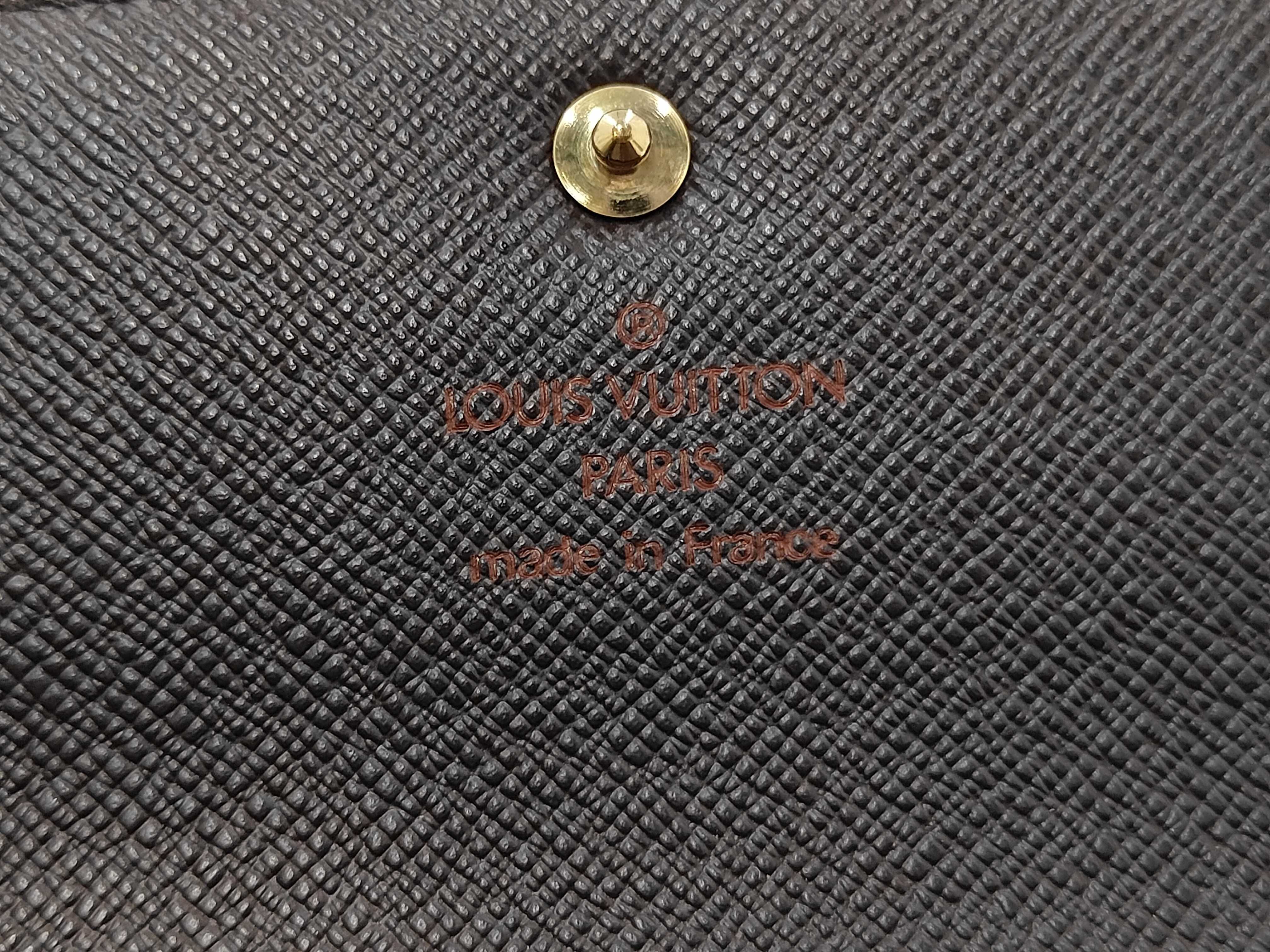 Damier Louis Vuitton Papier Wallet — view 8