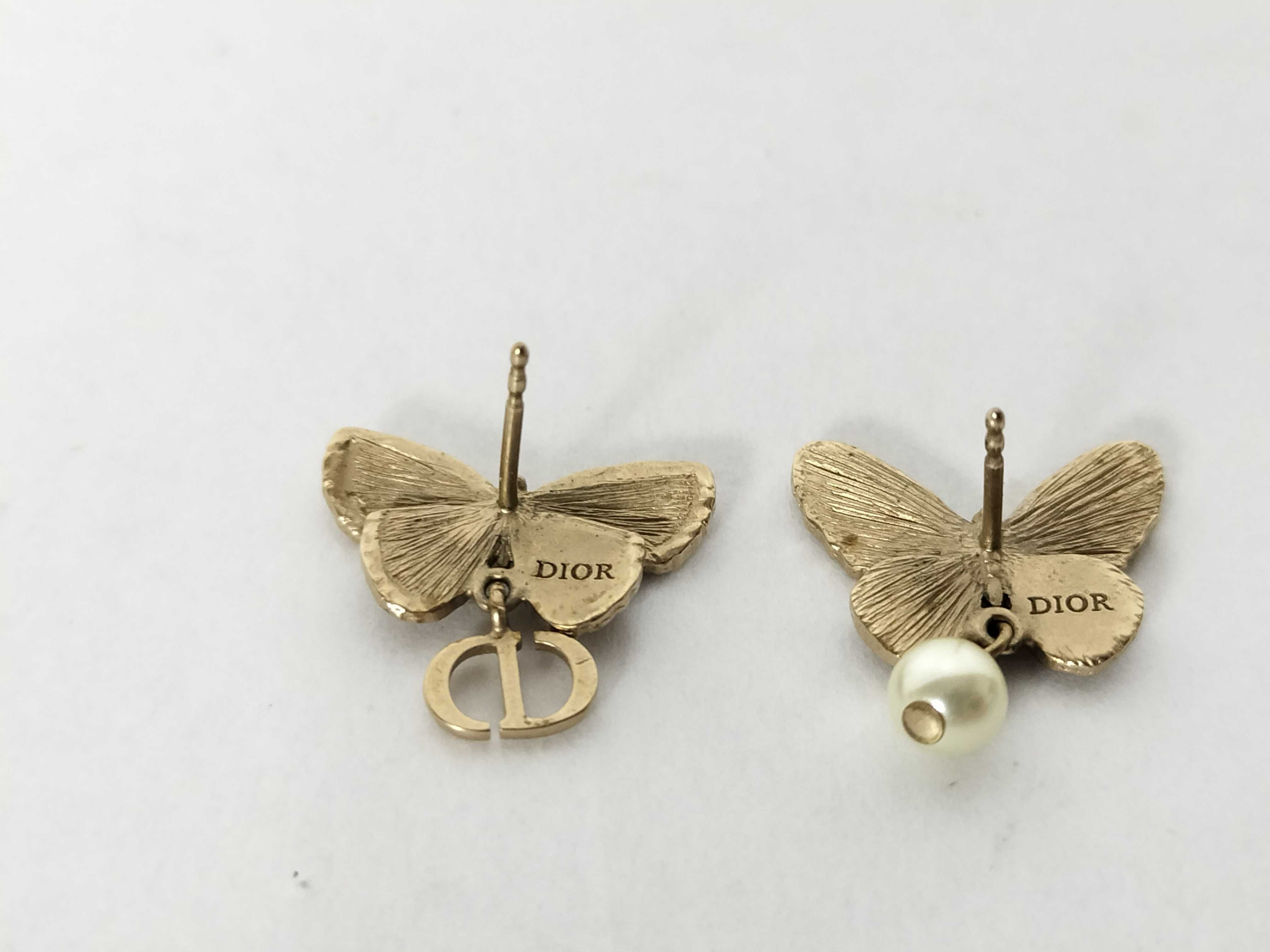 Butterfly/Gold/Earrings — view 4