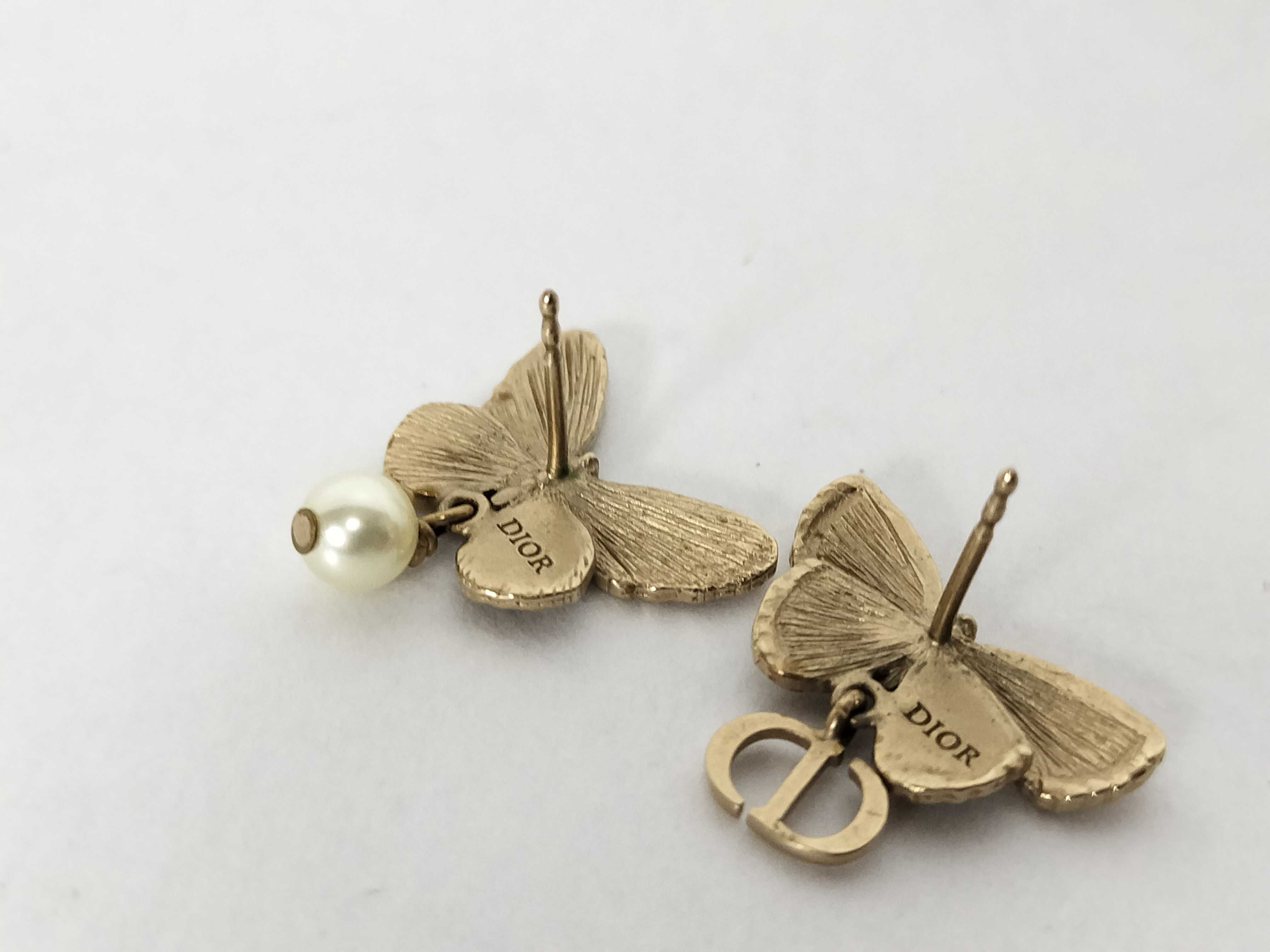 Butterfly/Gold/Earrings — view 6