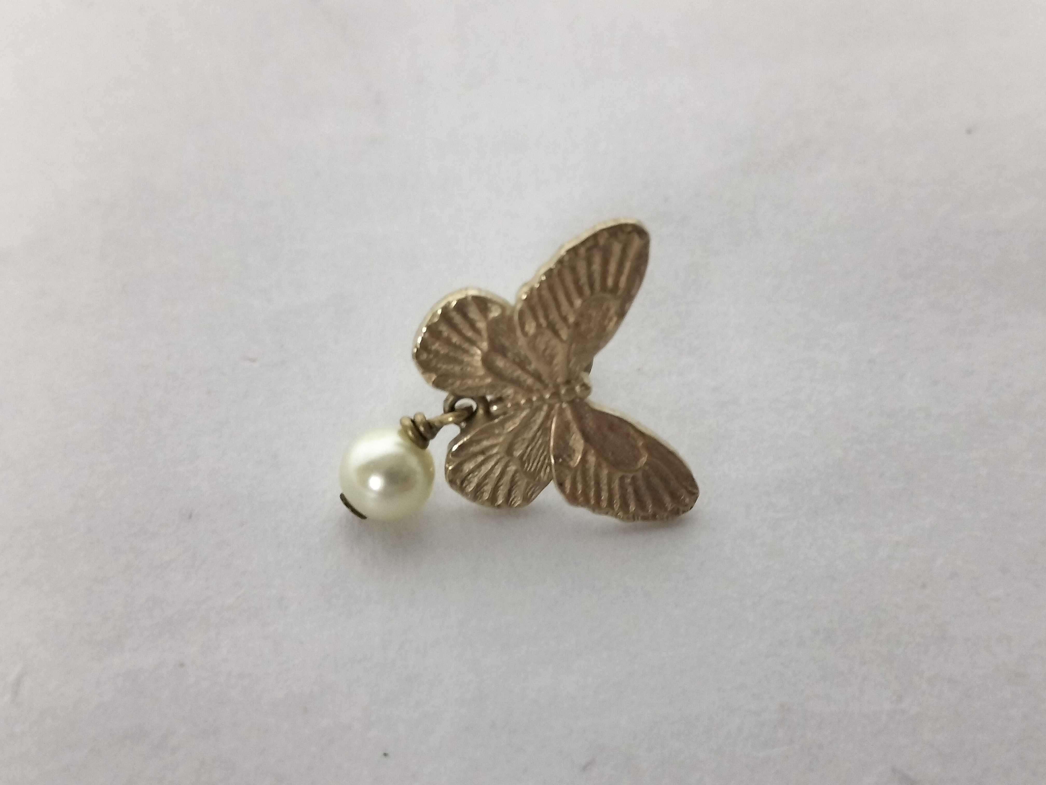 Butterfly/Gold/Earrings — view 7