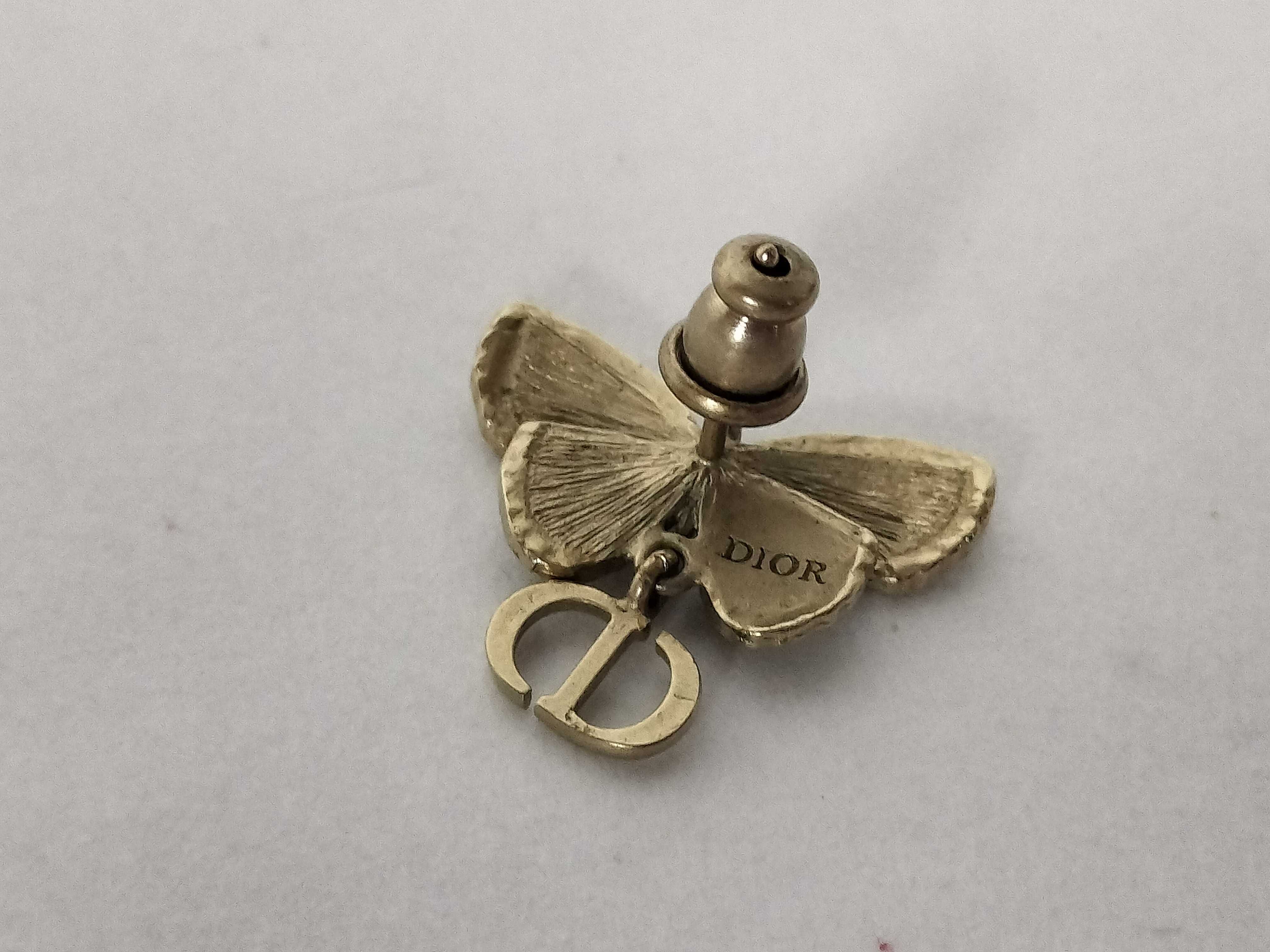 Butterfly/Gold/Earrings — view 8